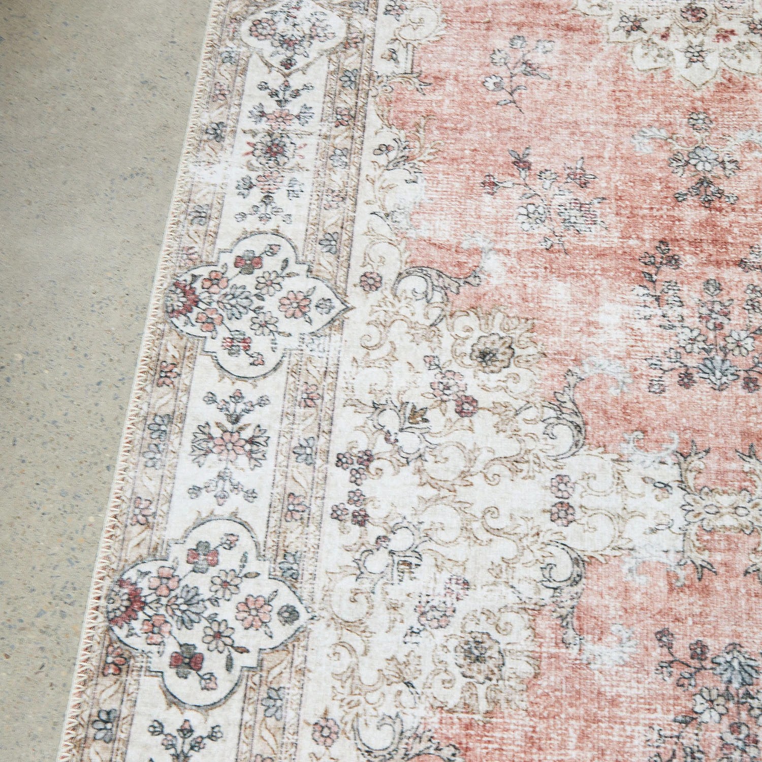 3 Common Ground Rugs Union Coco Machine Washable 400x75cm Runner - Large Rug - Orange, 3 of 6