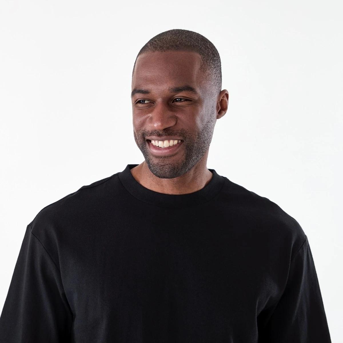 4 Oversized Heavyweight T-shirt BLACK, 4 of 6