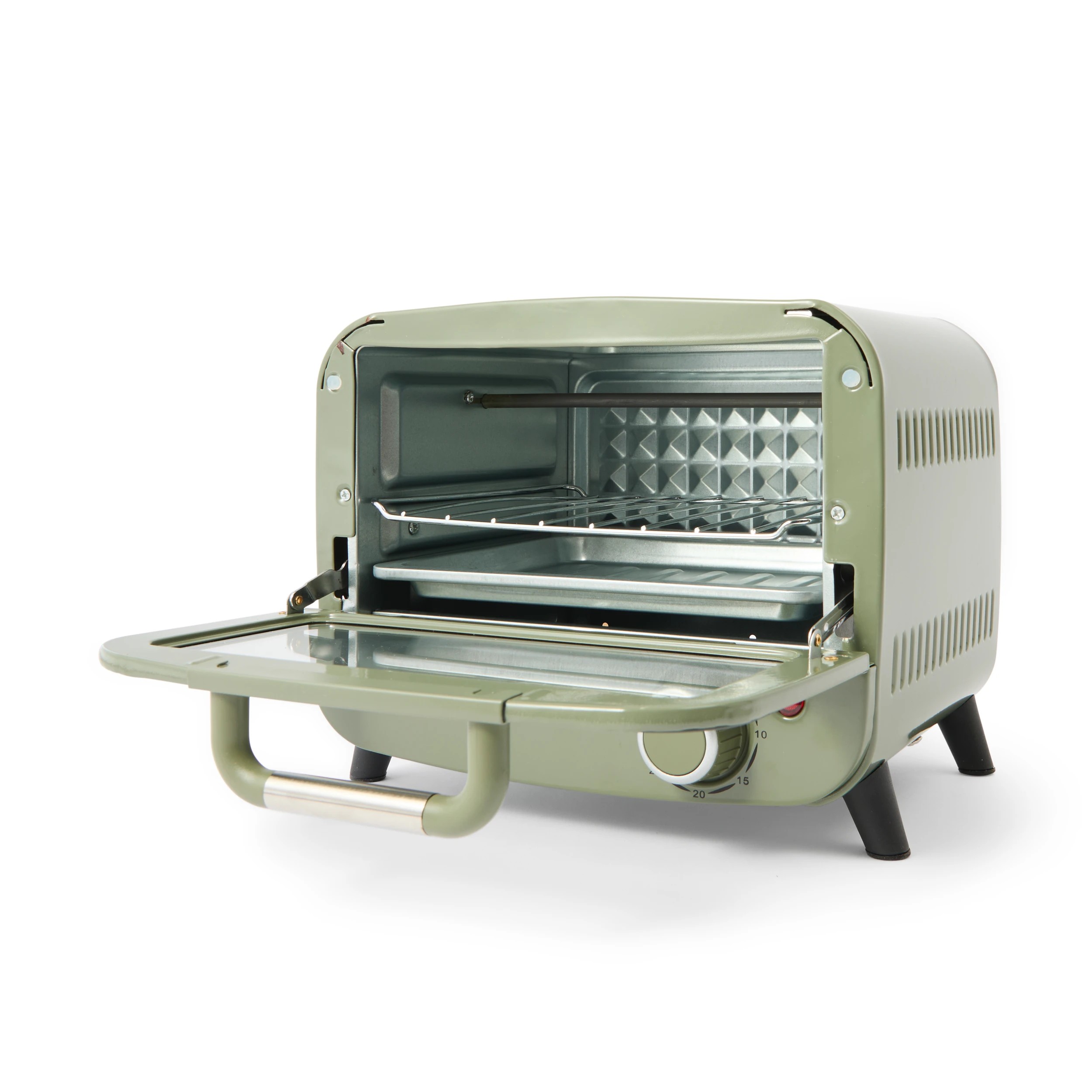 3 3L Mini Oven - Green, 3 of 10