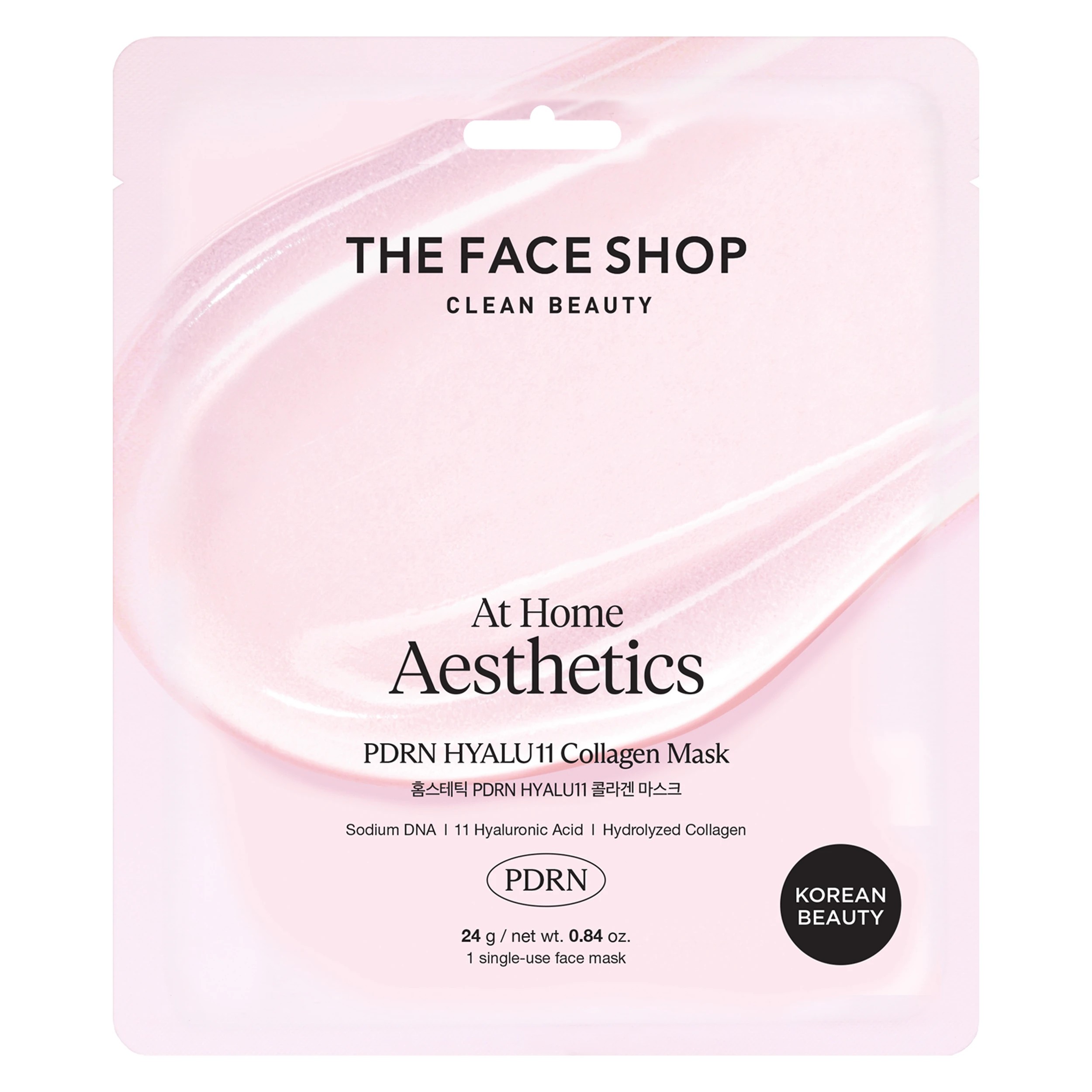 1 The Face Shop At Home Aesthetics PDRN Hyalu11 Collagen Mask 24g, 1 of 8