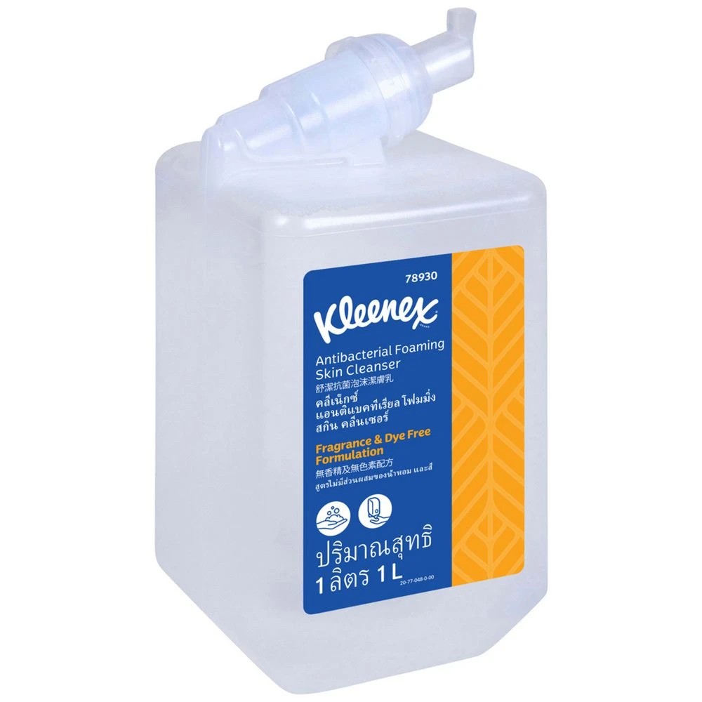 2 Kleenex Antibacterial Foaming Skin Cleanser 1000mL Cart 6 Pk, 2 of 4