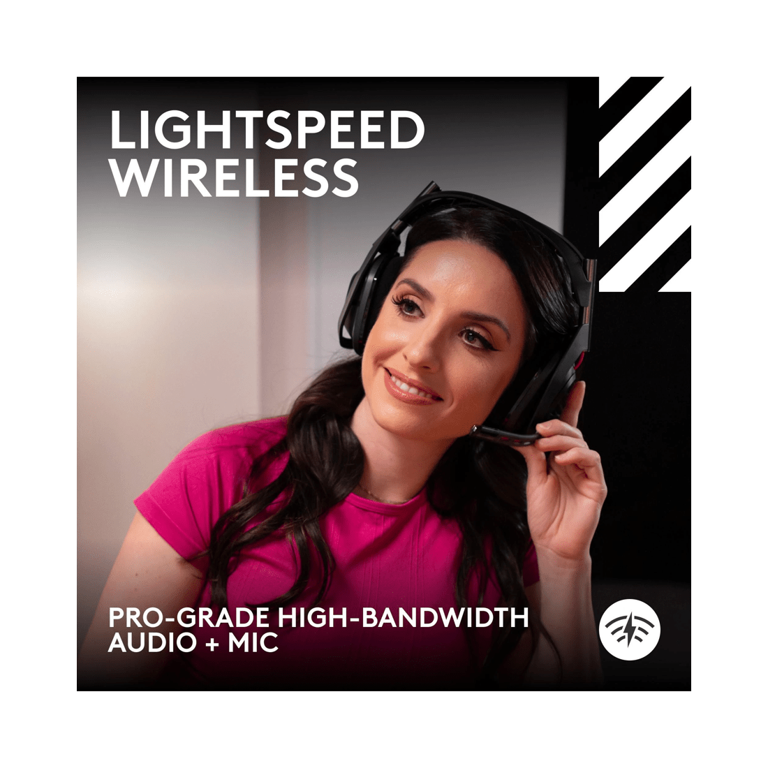 4 Logitech G Astro A50 LIGHTSPEED Wireless Gaming Headset + Base Station - Black, 4 of 10