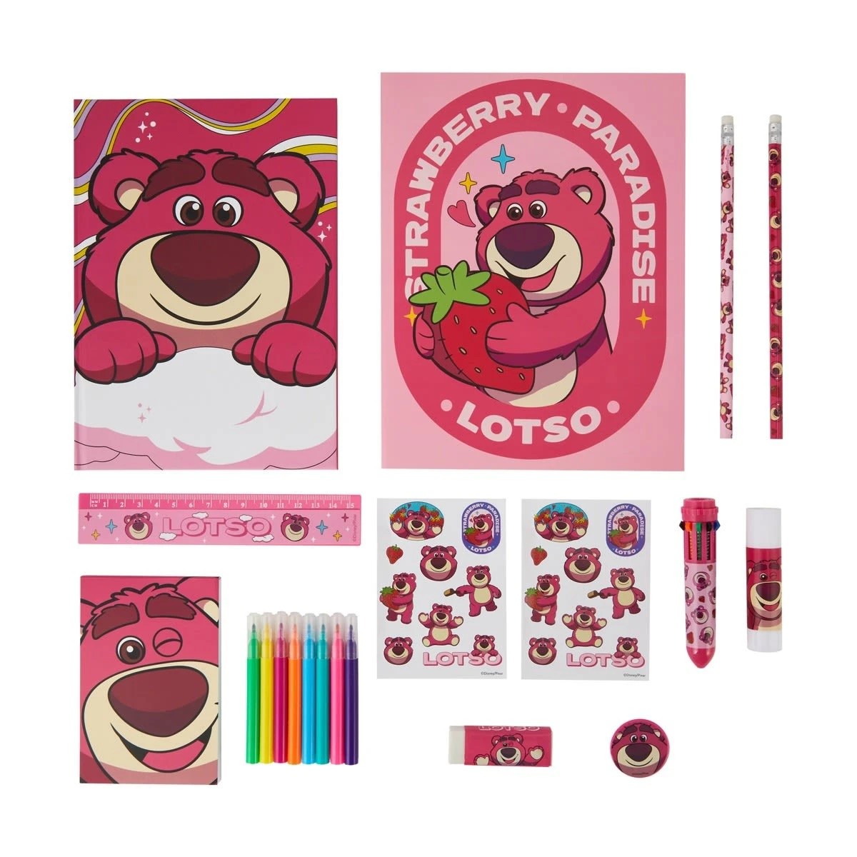 3 20 Piece Disney Pixar Toy Story Lotso Stationery Set, 3 of 4
