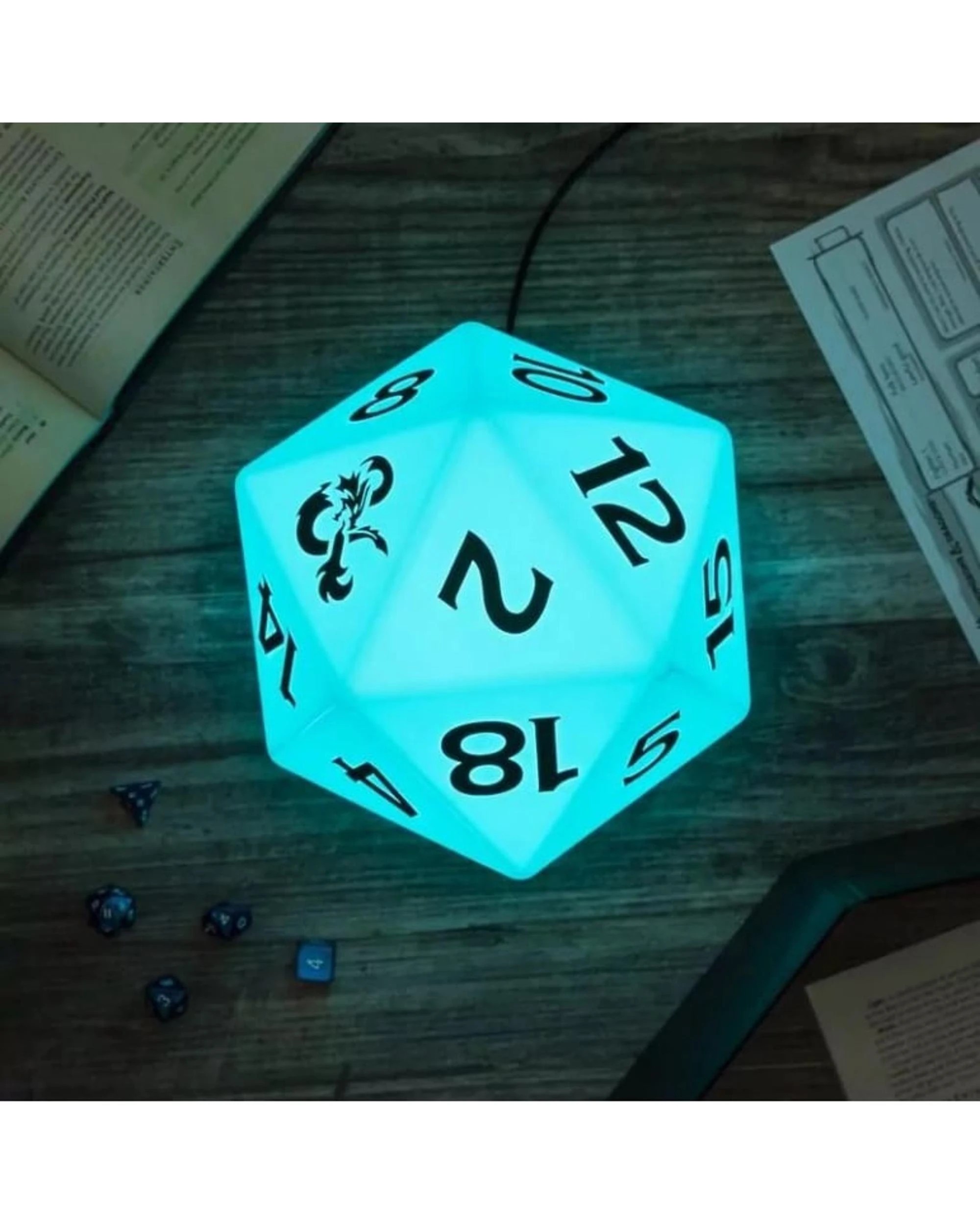 8 Paladone Dungeons and Dragons D20 Light, 8 of 8
