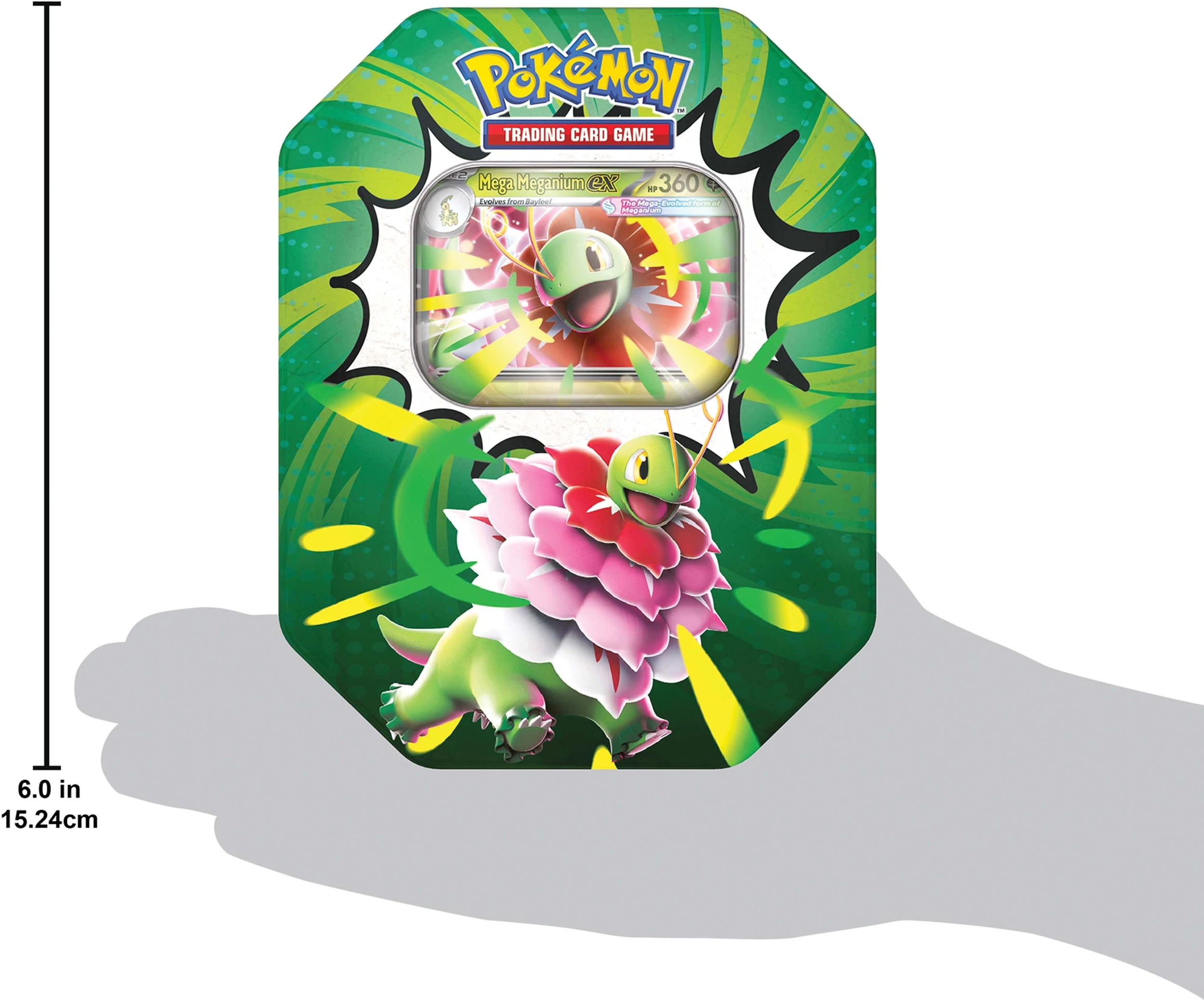 5 Pokemon Trading Card Game: Mega Evolution - Ascended Heroes Tin - Assorted, 5 of 8