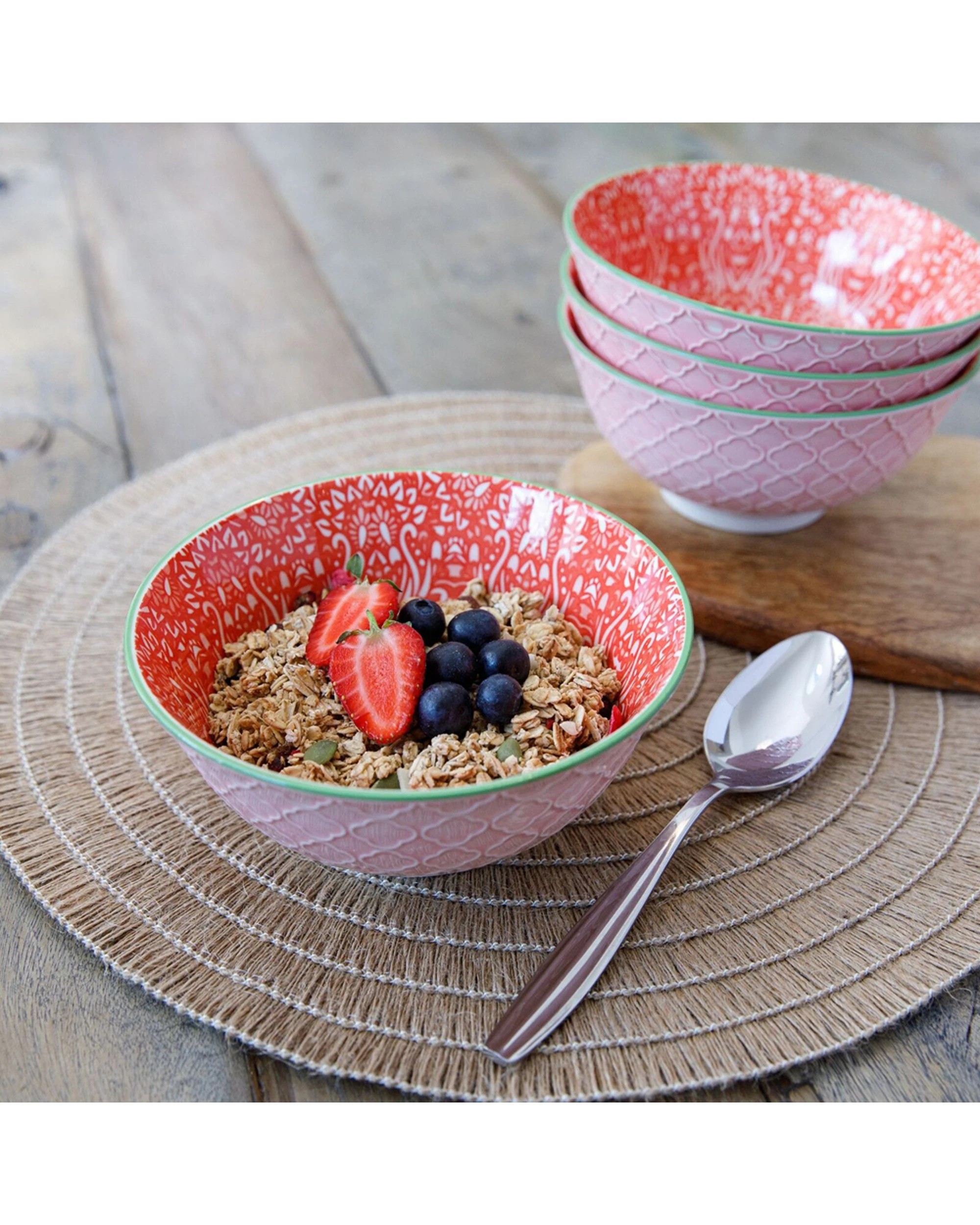 8 Mikasa 4pc Does It All Kitchen Glazed Bowl 15.7cm Durable Microwave Dishwasher Safe - Multi, 8 of 8