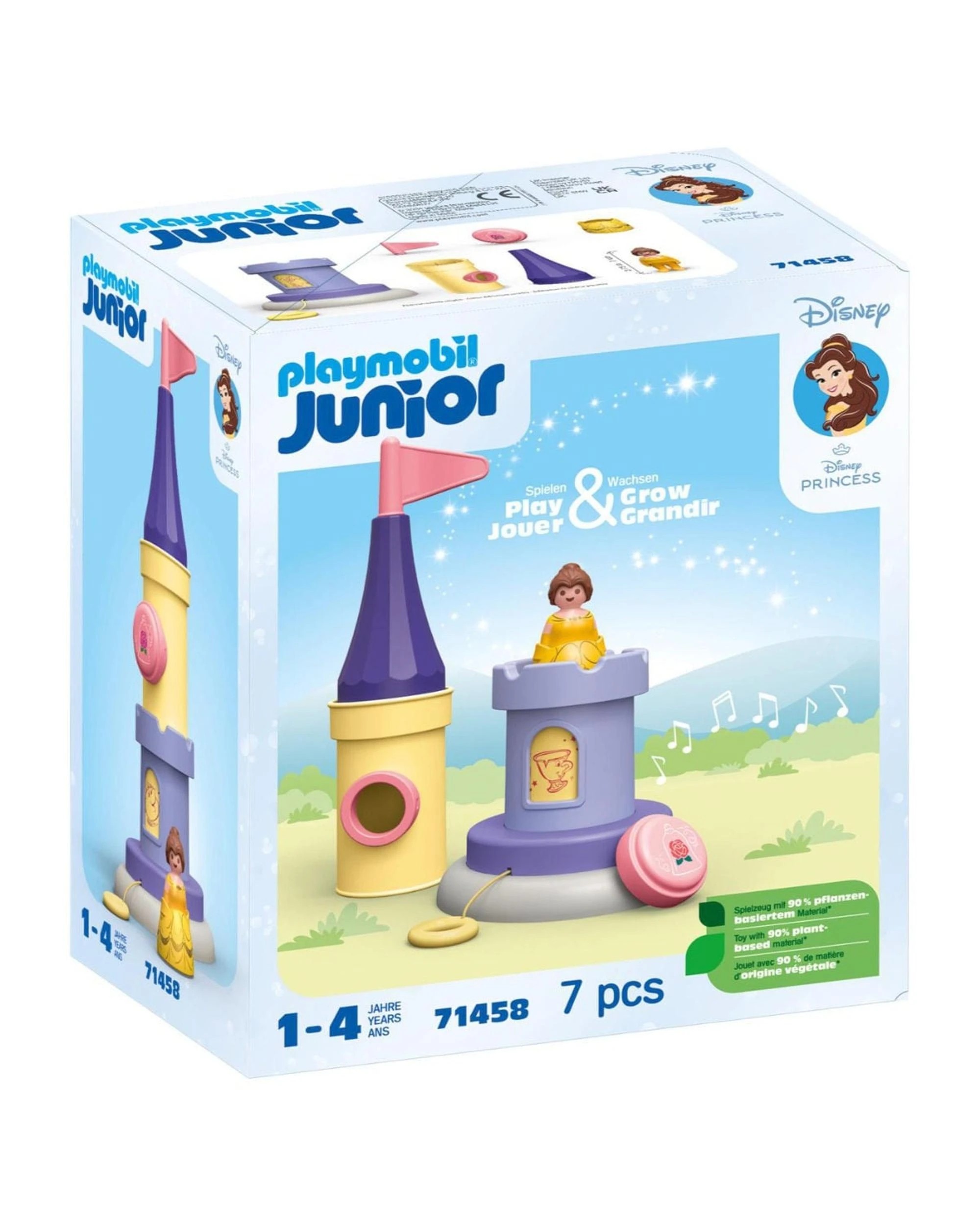 1 Playmobil Junior Disney Belle's Play Tower with Sound - 71458, 1 of 6