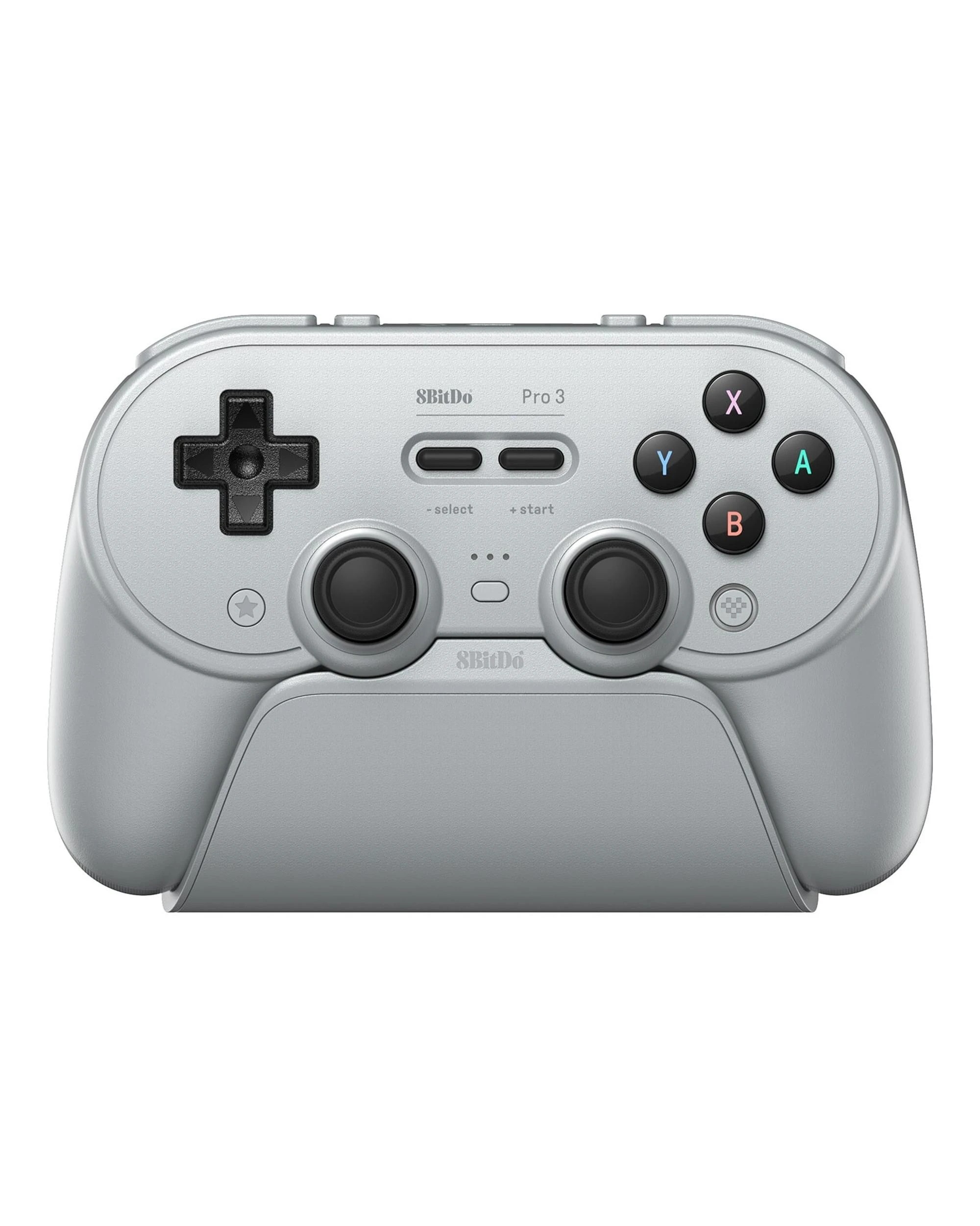 1 8BitDo Pro 3 Bluetooth Controller for Switch, Switch 2, PC, IOS and Android - Gray Edition - Grey, 1 of 10