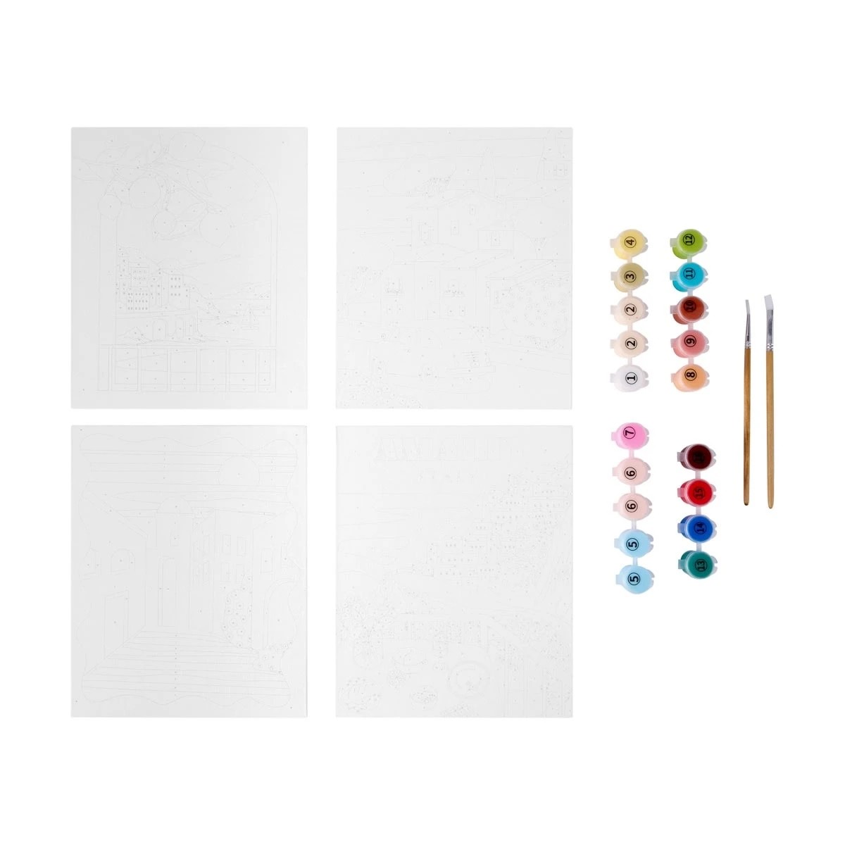 2 Paint By Numbers Art Kit, 2 of 6