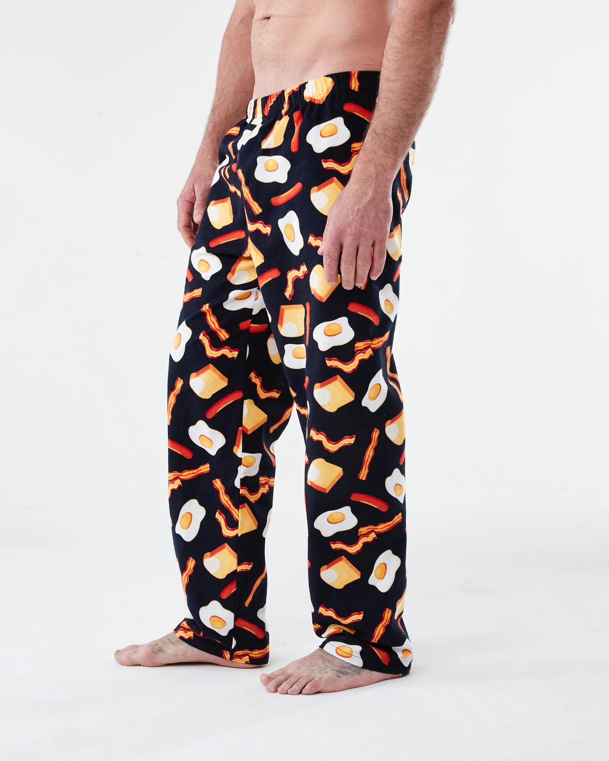 2 Flannel Sleep Pants Nvy Eggs, 2 of 4