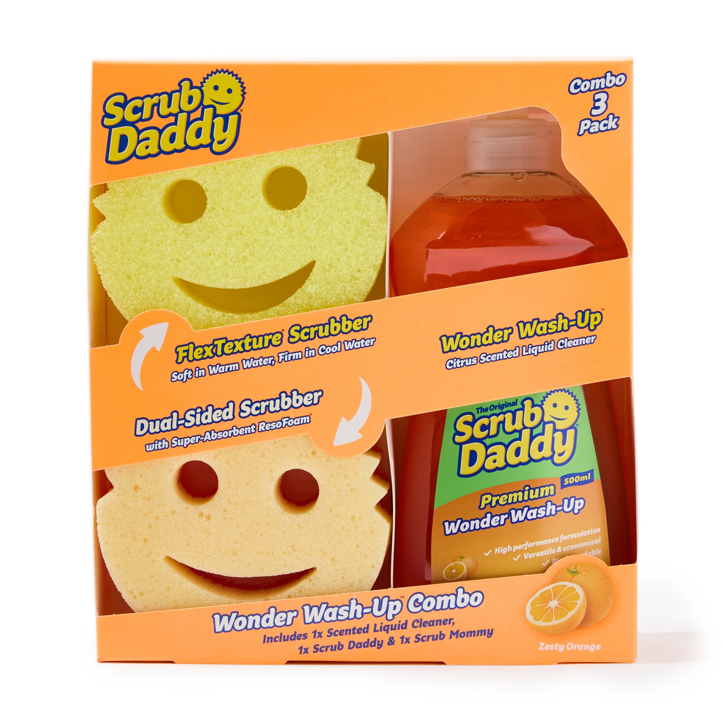 1 Scrub Daddy Wonder Wash-Up Combo, 1 of 2
