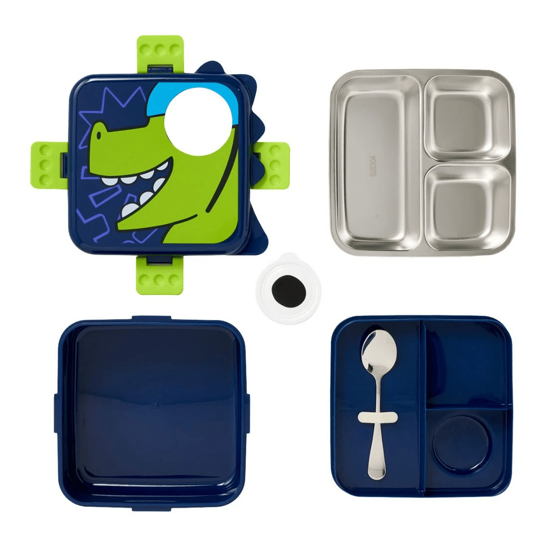 4 Studymate Bento Box Creatures on Wheels, 4 of 4