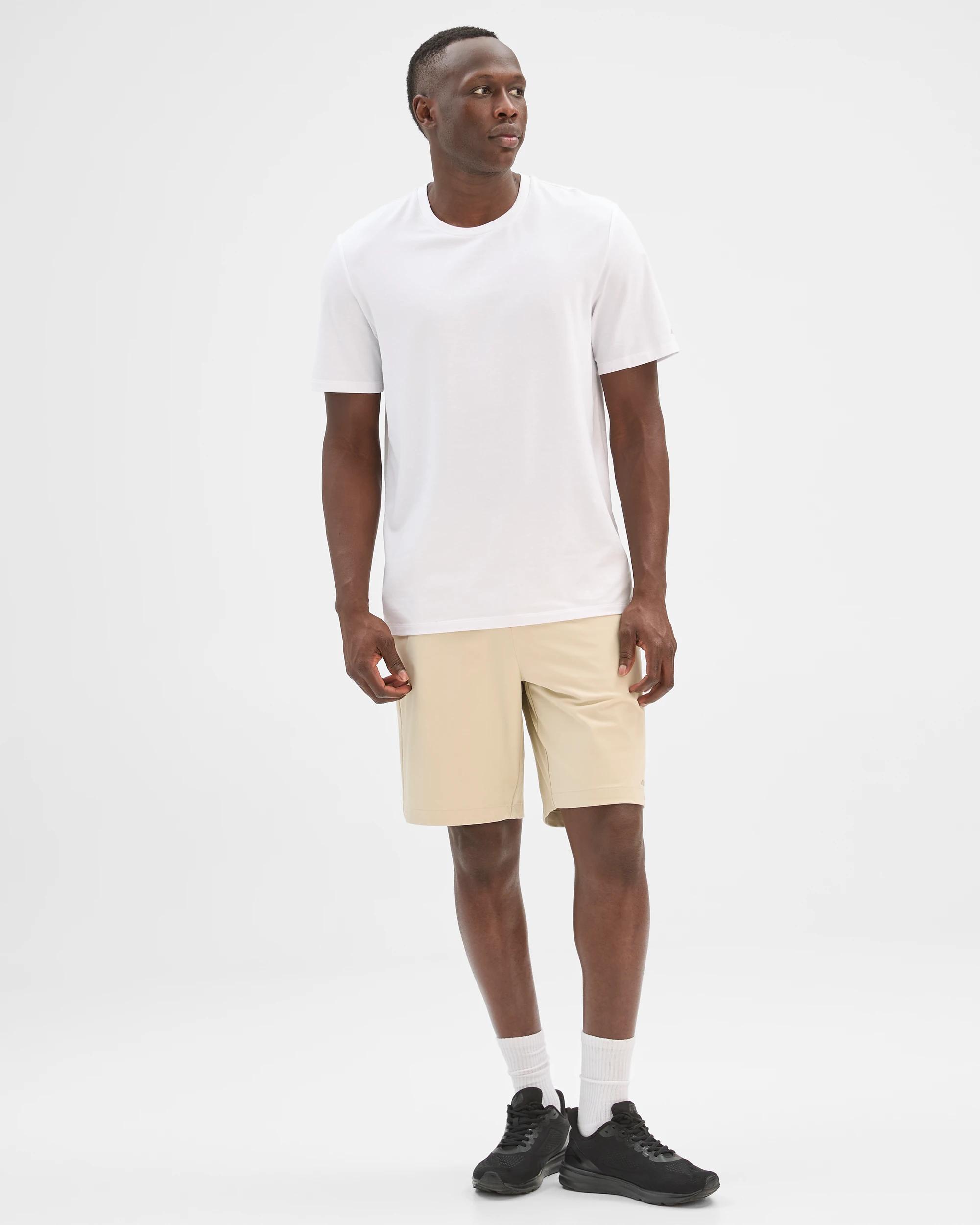 1 Target Active Hybrid Stretch Chino Shorts AGATE GREY, 1 of 6