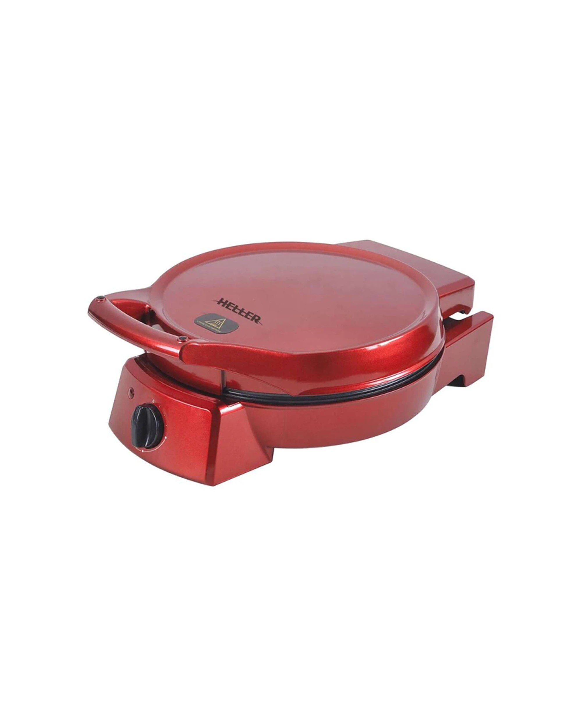 1 Heller Multifunction Pizza Maker 1800W Non-Stick 30cm Diameter  Adjustable - Red, 1 of 3