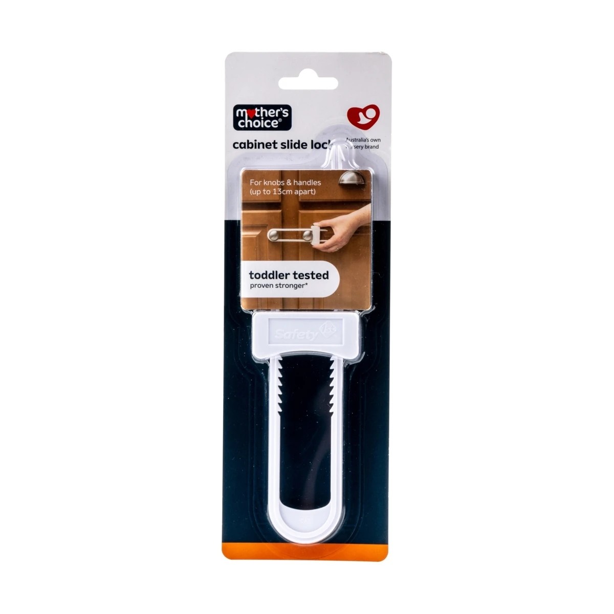 1 Mother's Choice Cabinet Slide Lock, 1 of 2