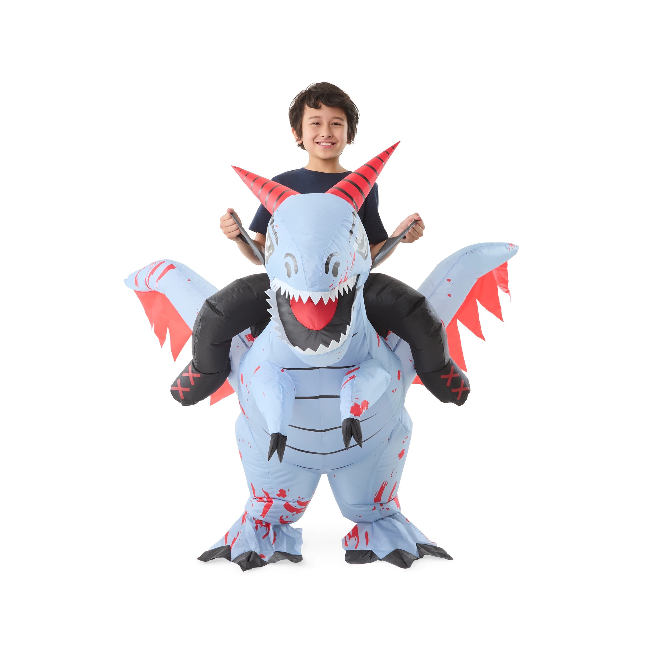 2 Dragon Inflatable Costume - Ages 8+, 2 of 10