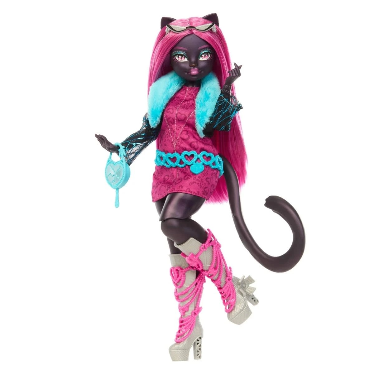 3 22 Piece Monster High Skulltimate Secrets Hauntlywood Mysteries Catty Noir Doll, 3 of 7