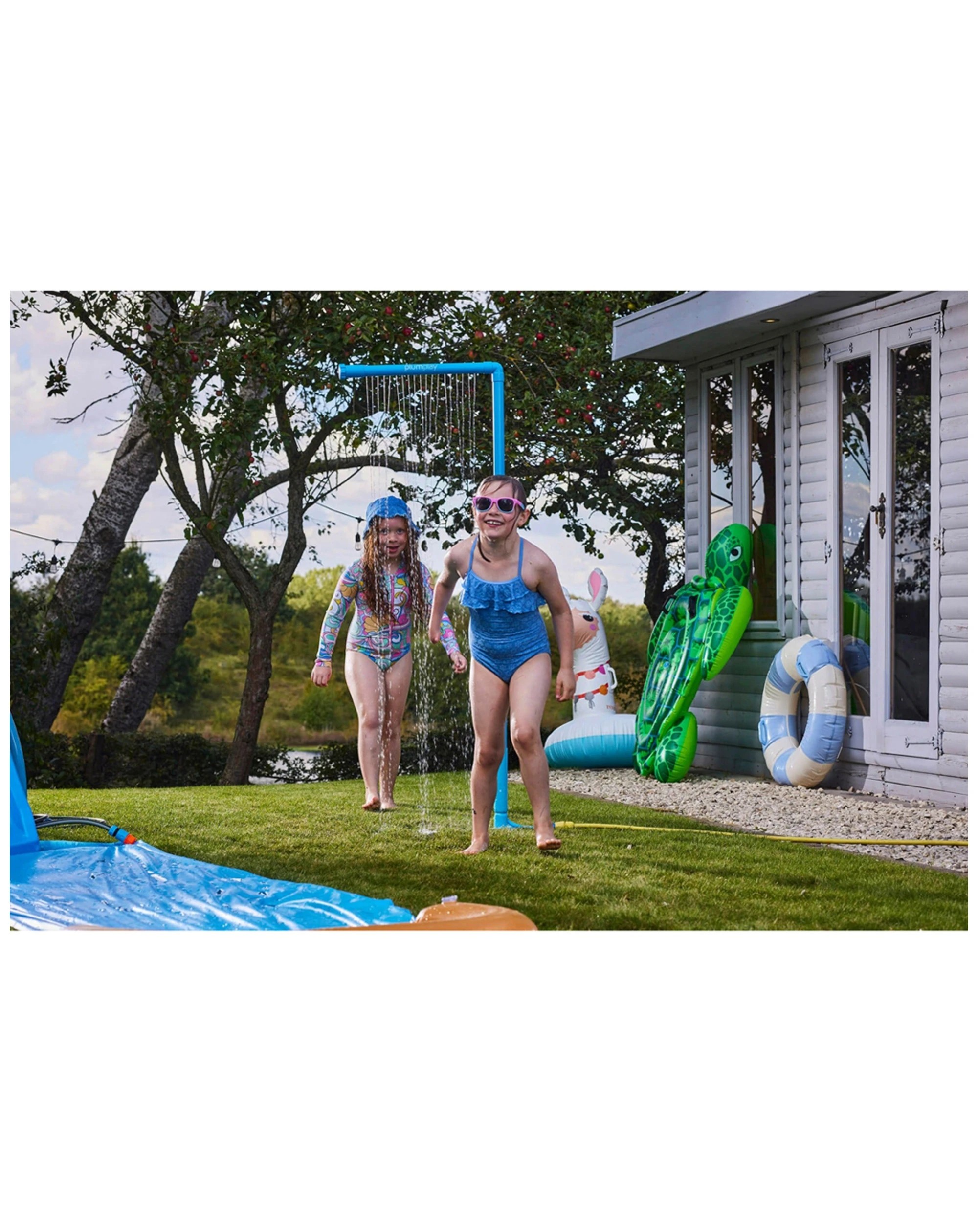 5 Plum Play Au Water Park Rain Wall Kids Outdoor Water Play Ages 3 Years, 5 of 7