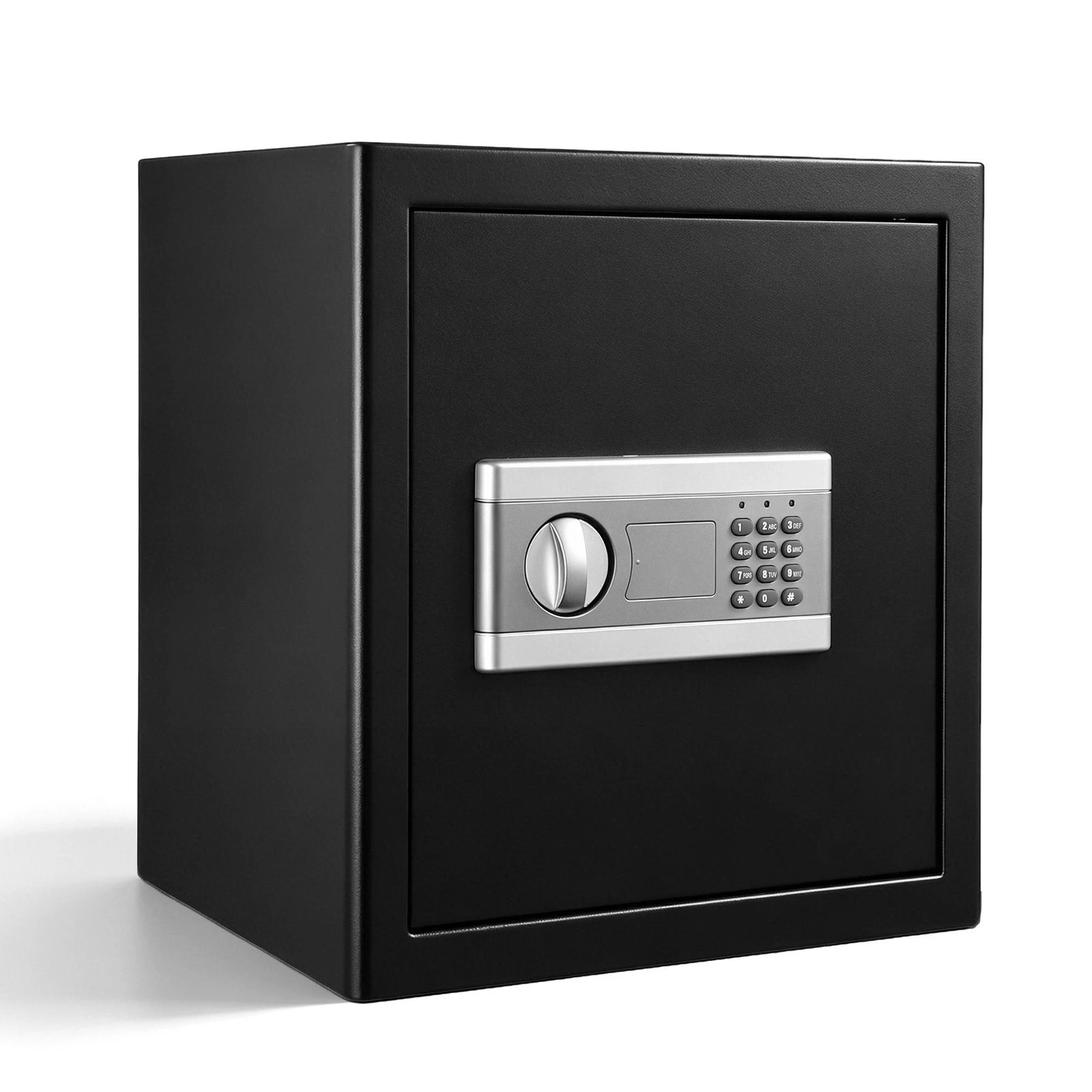 4 Ausway 38L Steel Security Safe Lock Box with Electronic Keypad & Storage Shelf for Cash Deposit Documents, 4 of 6