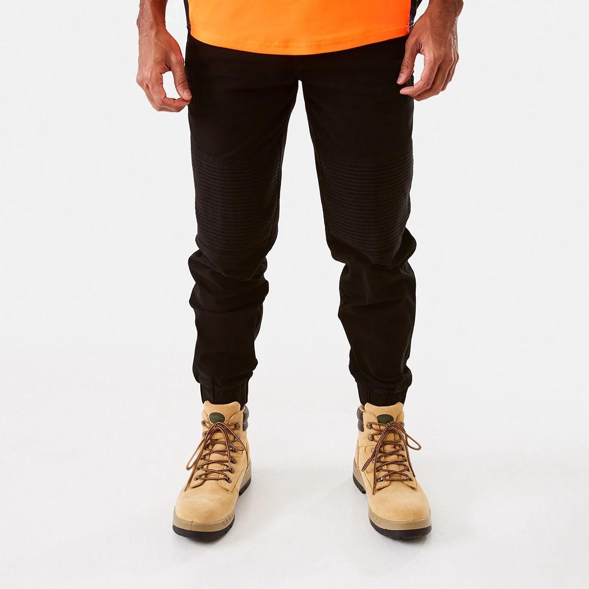 1 Workwear Industrial Moto Joggers Black, 1 of 8