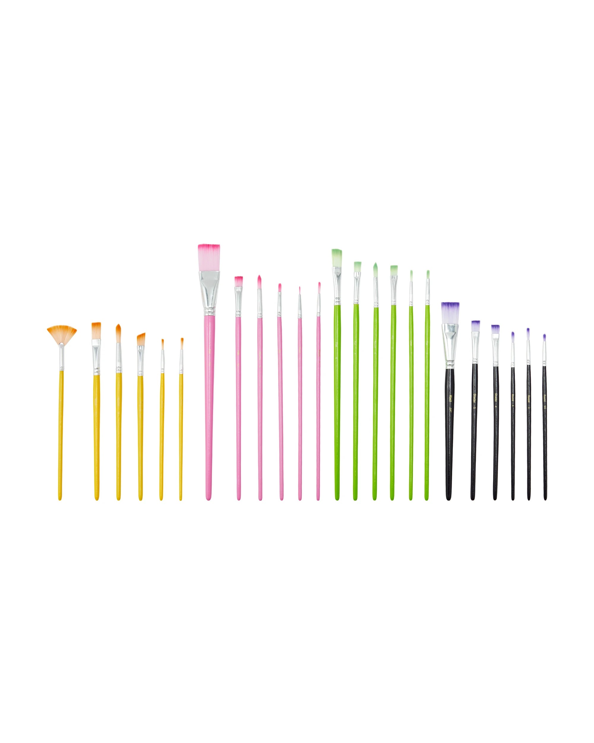 2 24 Pack Paintbrush Set, 2 of 3