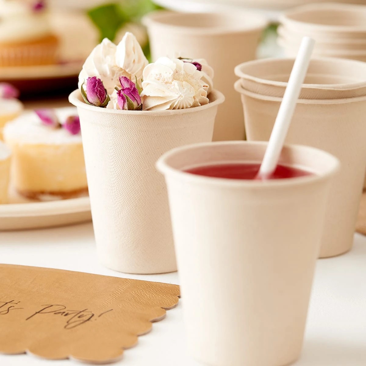 6 16 Pack Sugarcane Pulp Cups, 6 of 6