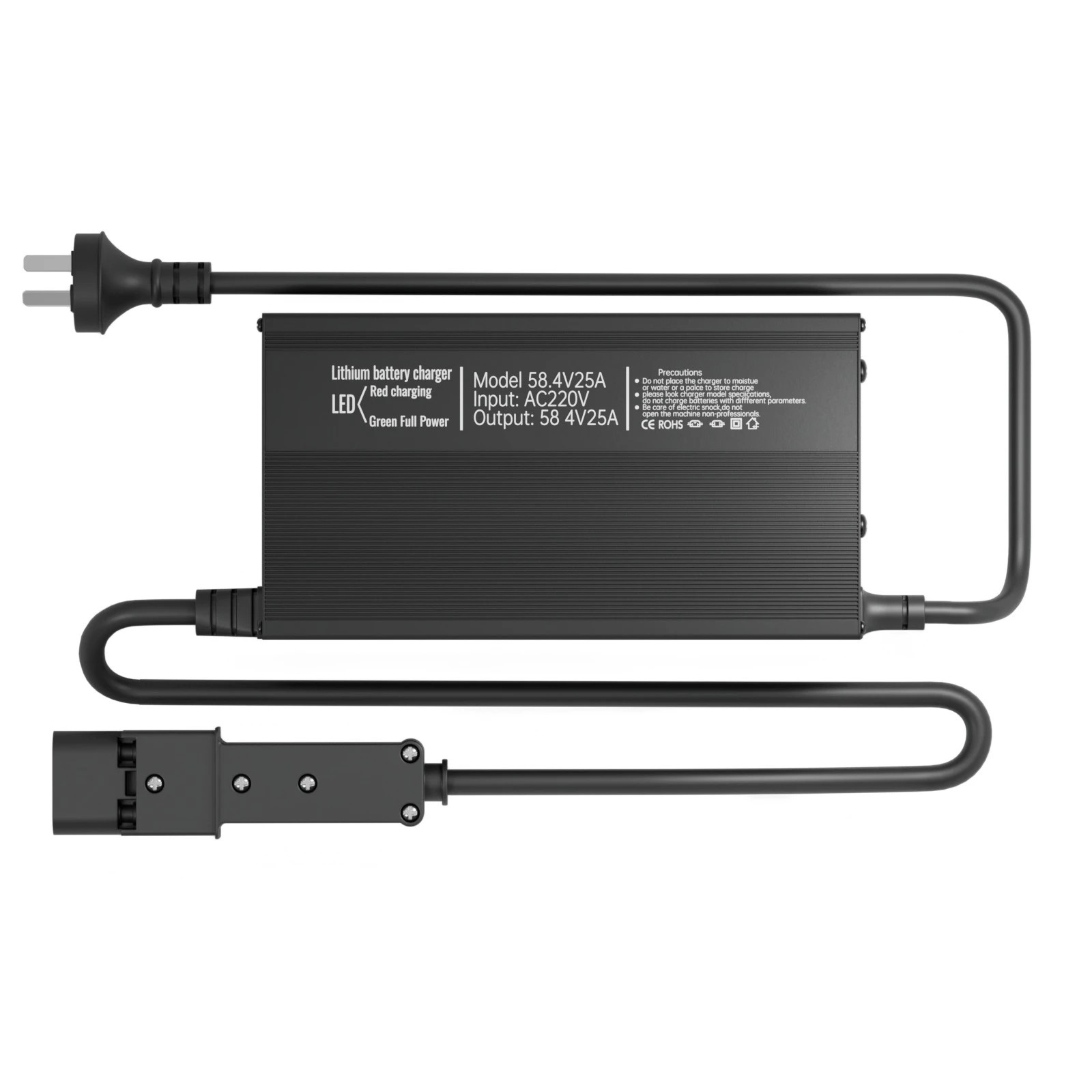 2 48V 25A Golf Cart Lithium Battery Charger 1500W Fast Charge Club Car EZGO Yamaha, 2 of 10