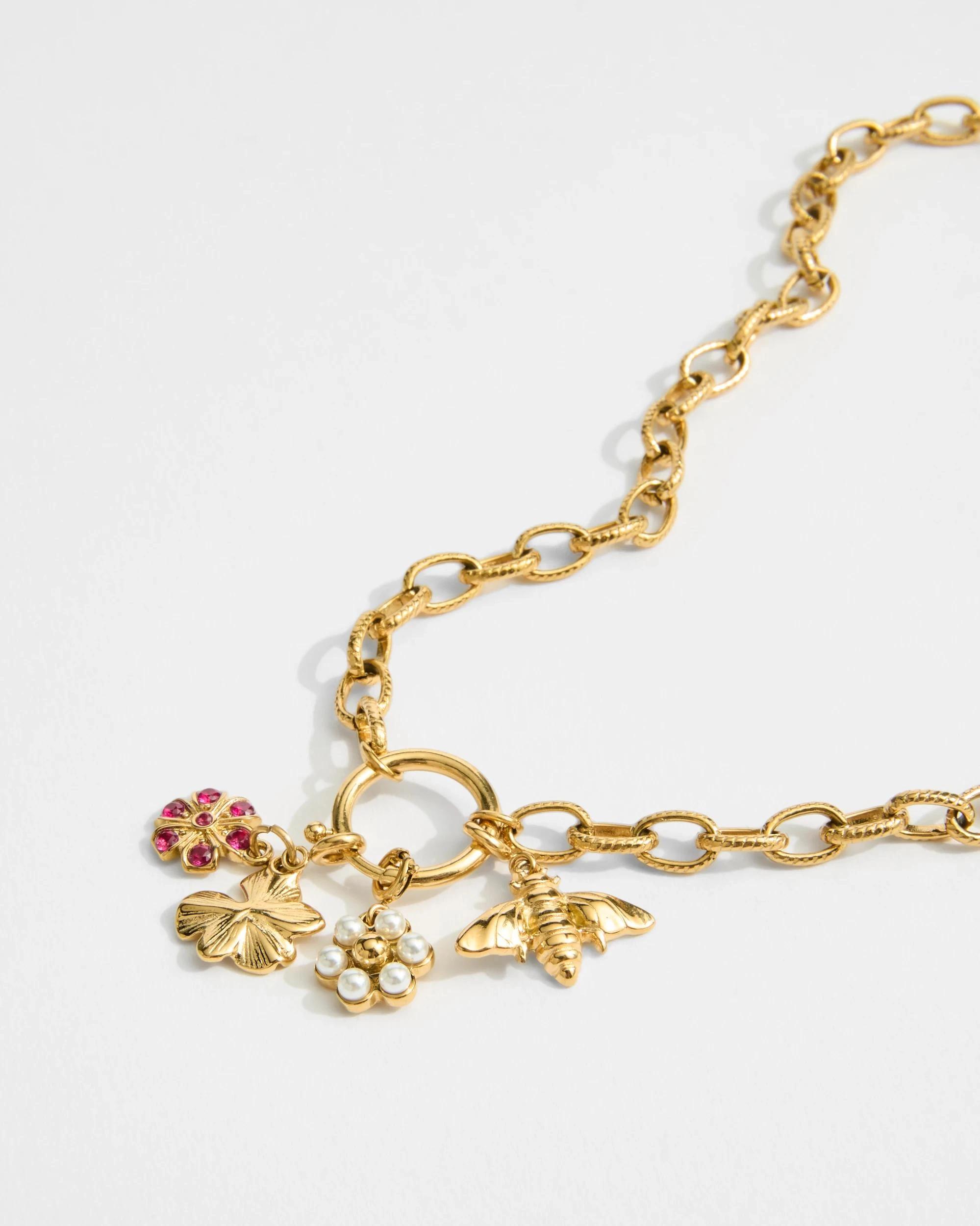 3 Target Woman Waterproof 3 Pack Garden Theme Charm Set GOLD, 3 of 5