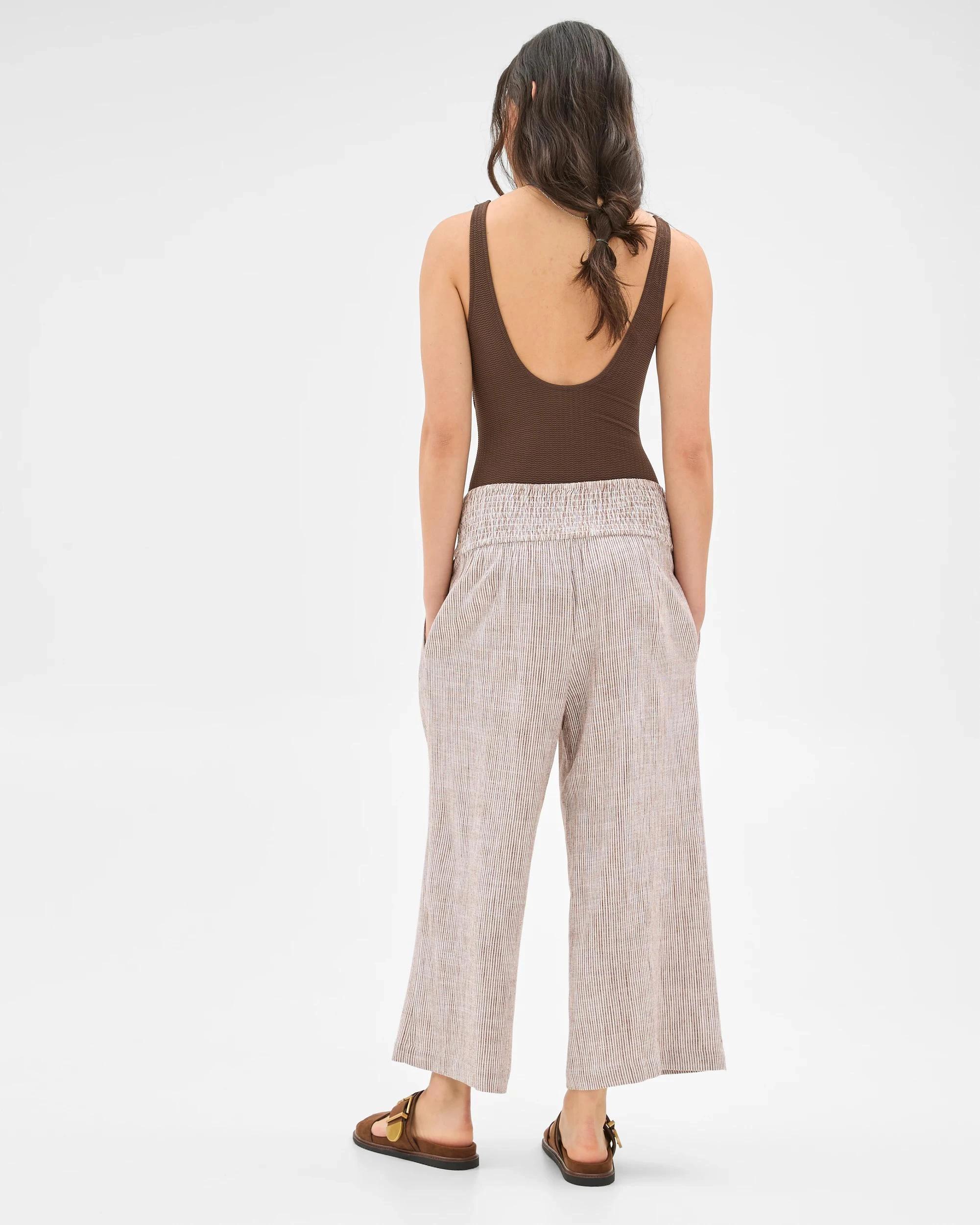 8 Target Resort Stripe Culotte Pants NEUTRAL STRIPE, 8 of 8