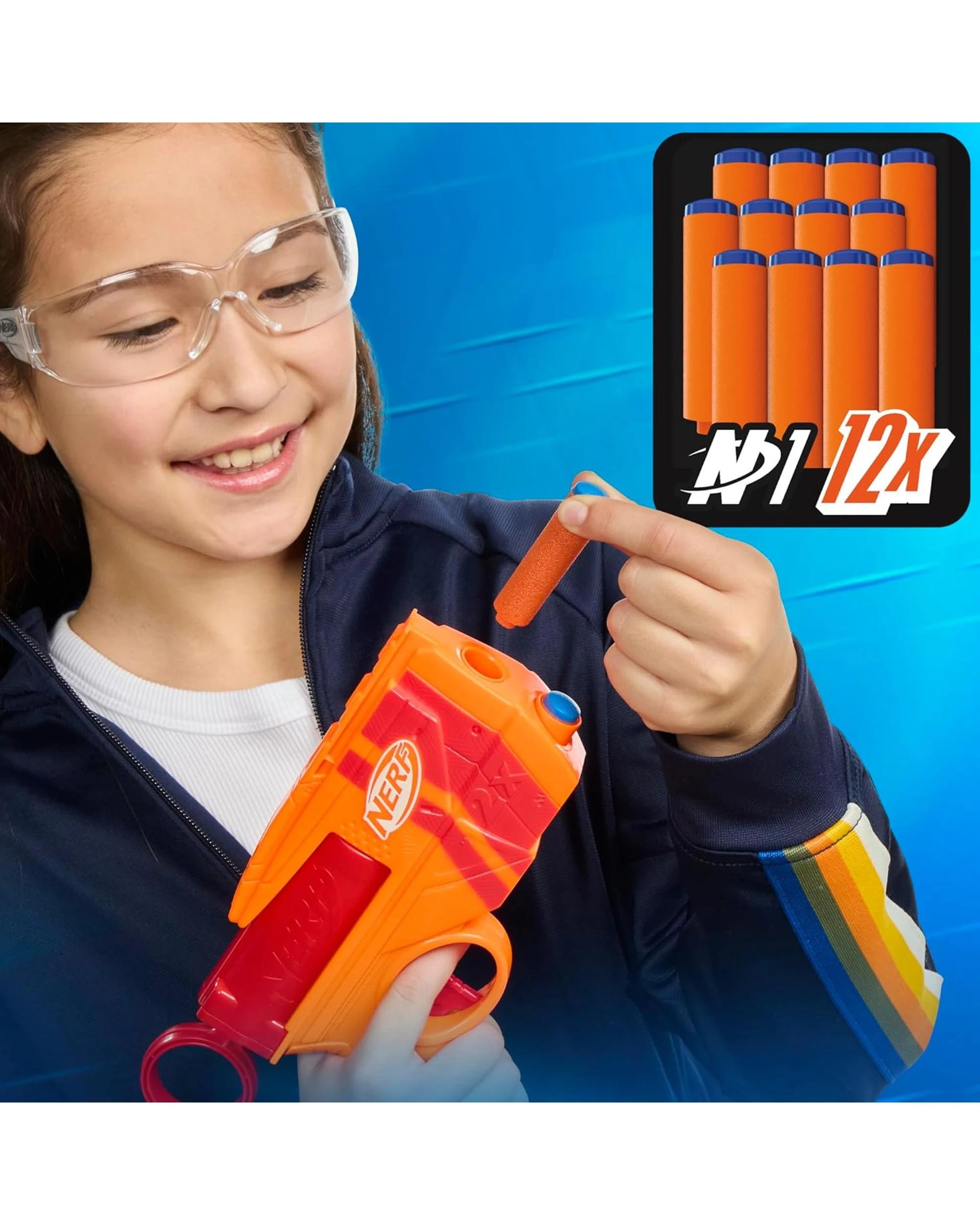 4 NERF N-Series Duo Pack Dart Blasters, 4 of 7