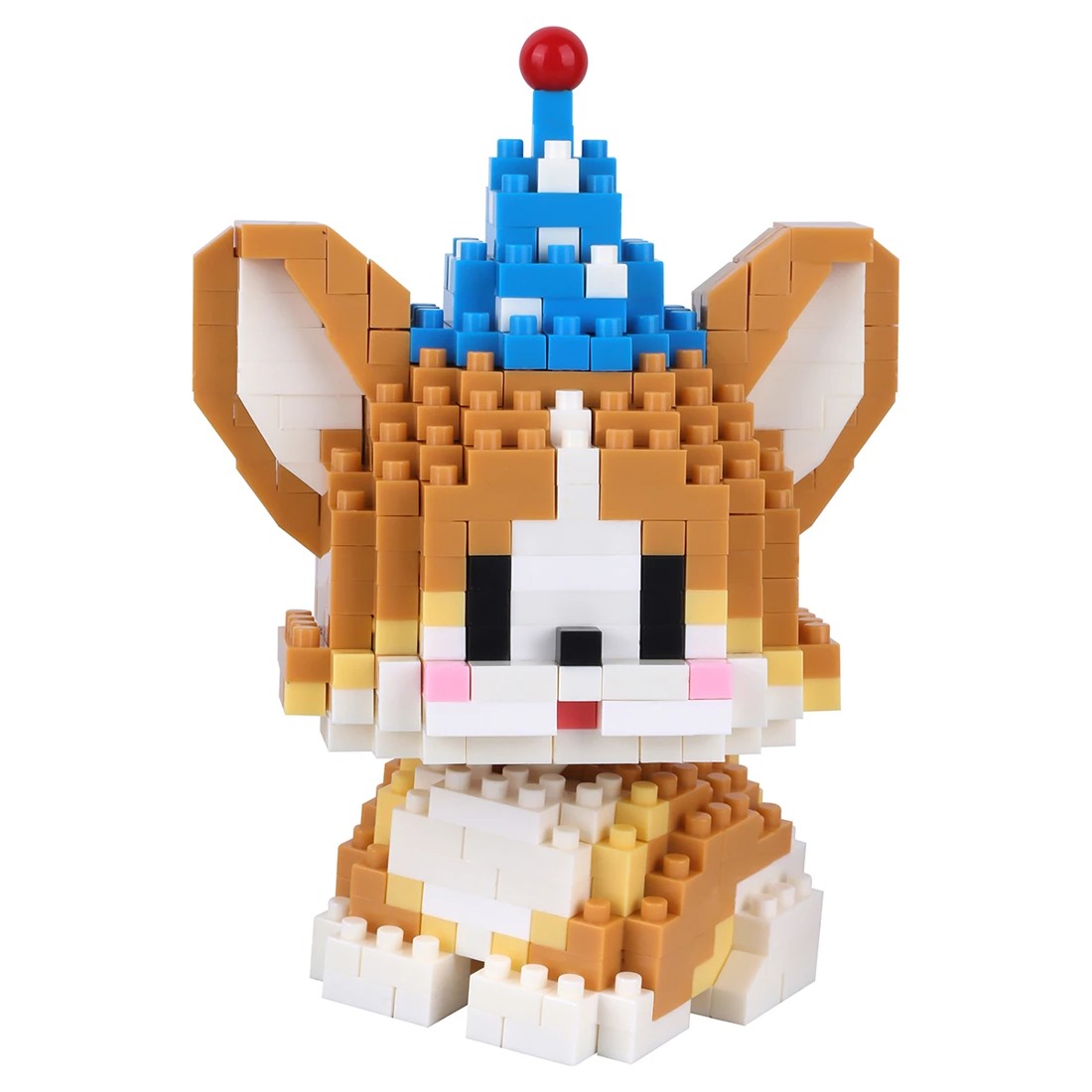 9 Mini Blocks Animal Series: Dog Bobble Head - Assorted, 9 of 10