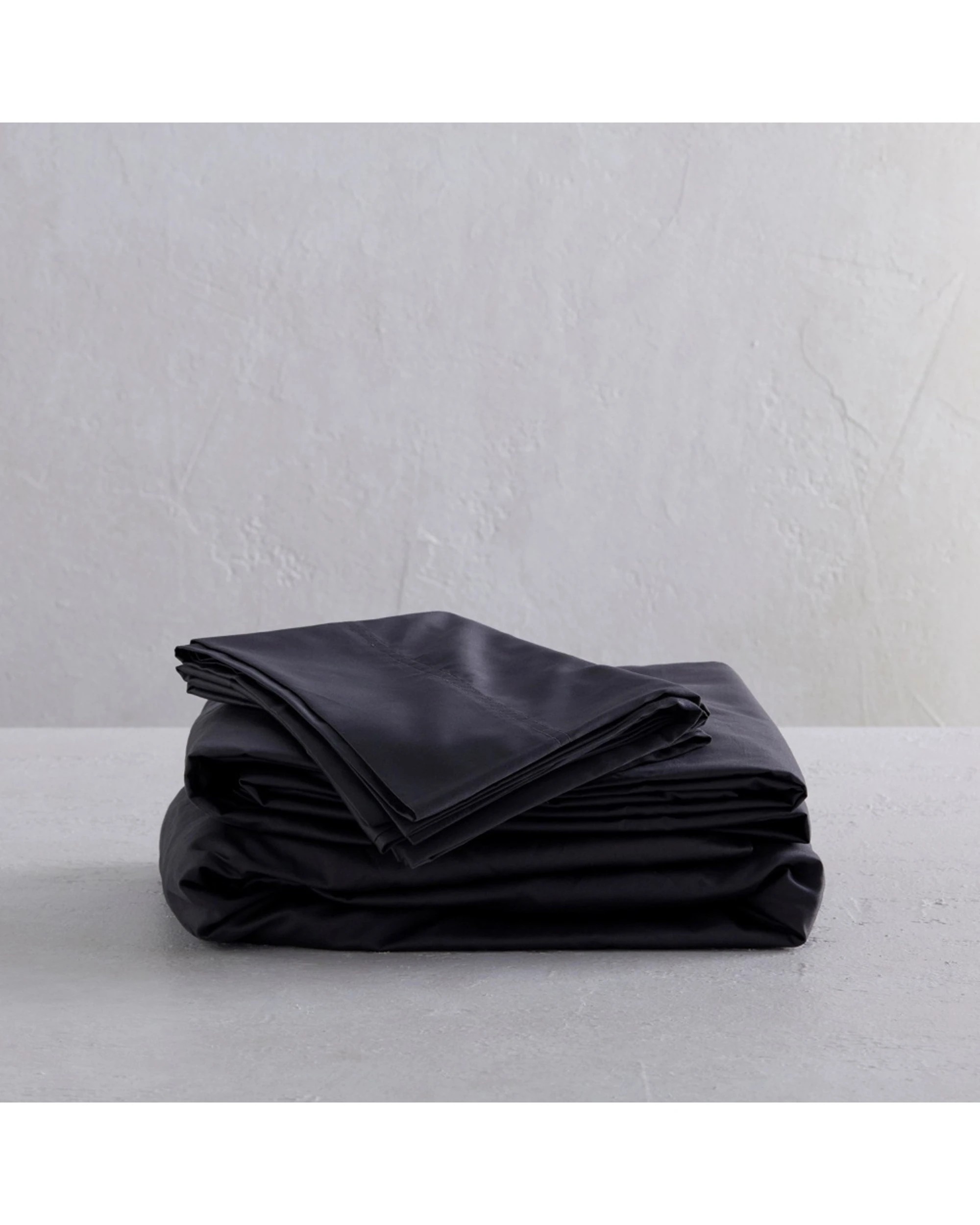 2 Bedding co Sheet Set 500TC Organic Cotton - Single Bed - Charcoal, 2 of 4