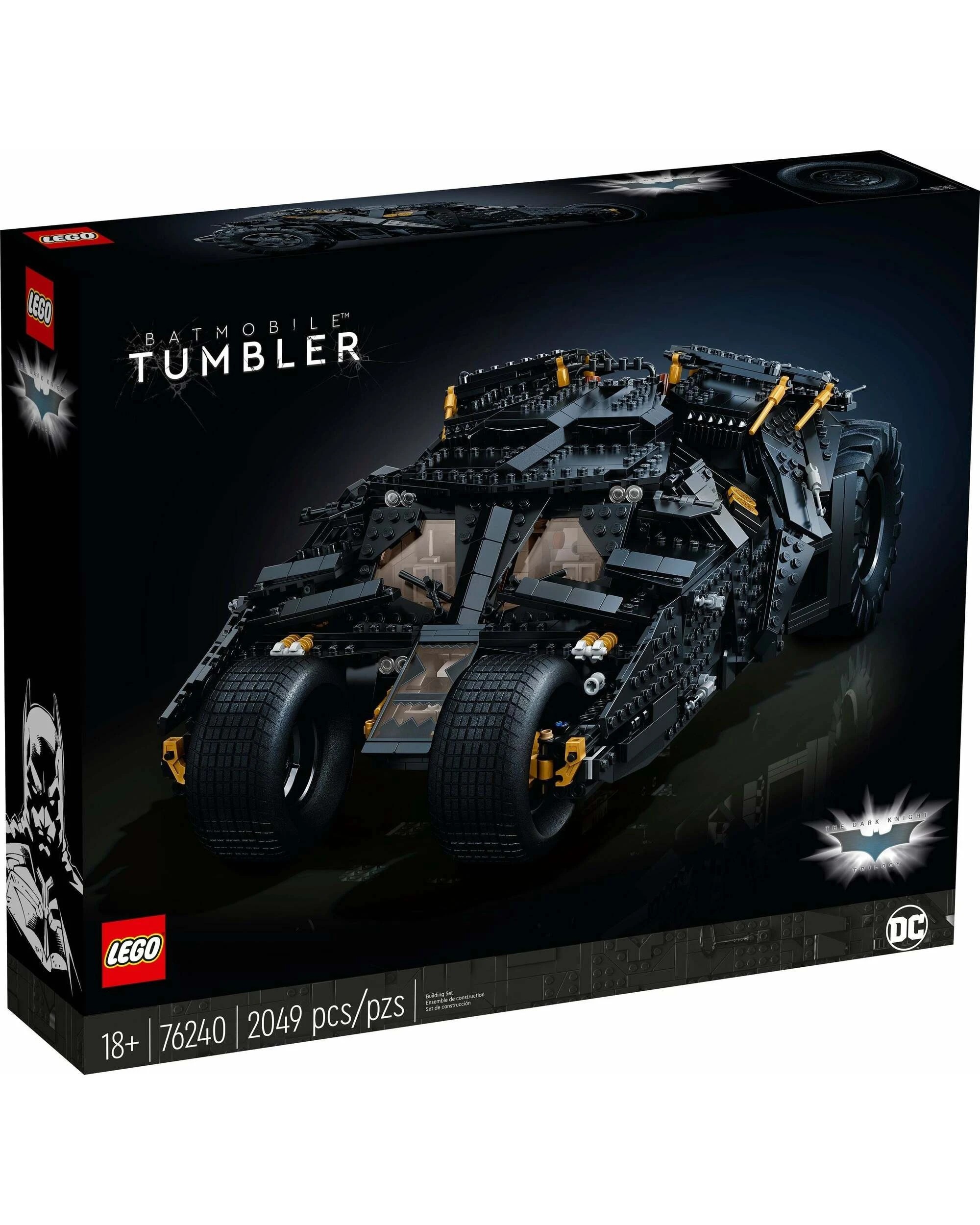 1 LEGO DC Super Heroes Batman Batmobile Tumbler (76240), 1 of 5