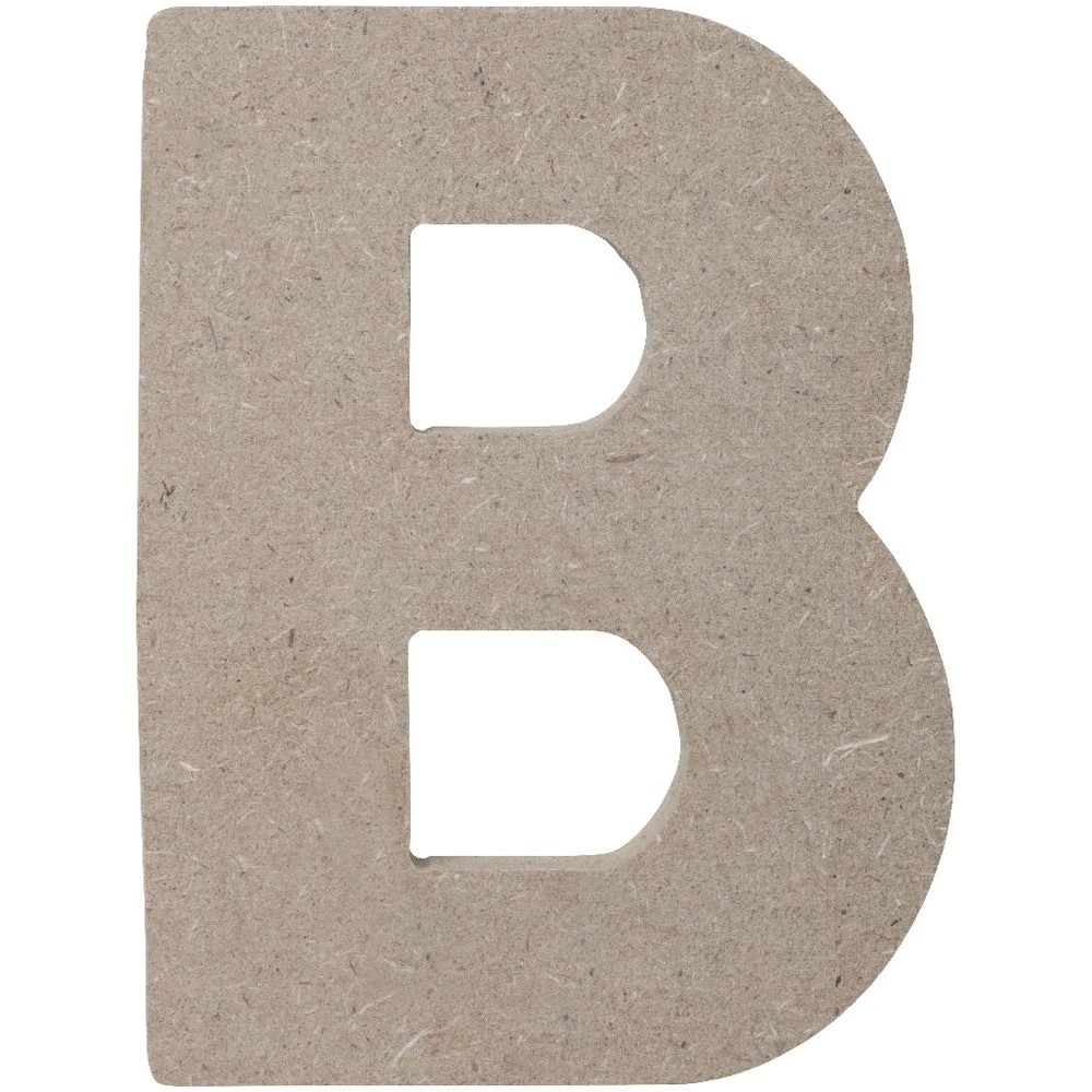 2 Born Wooden Alphabet Letter B 10cm, 2 of 3