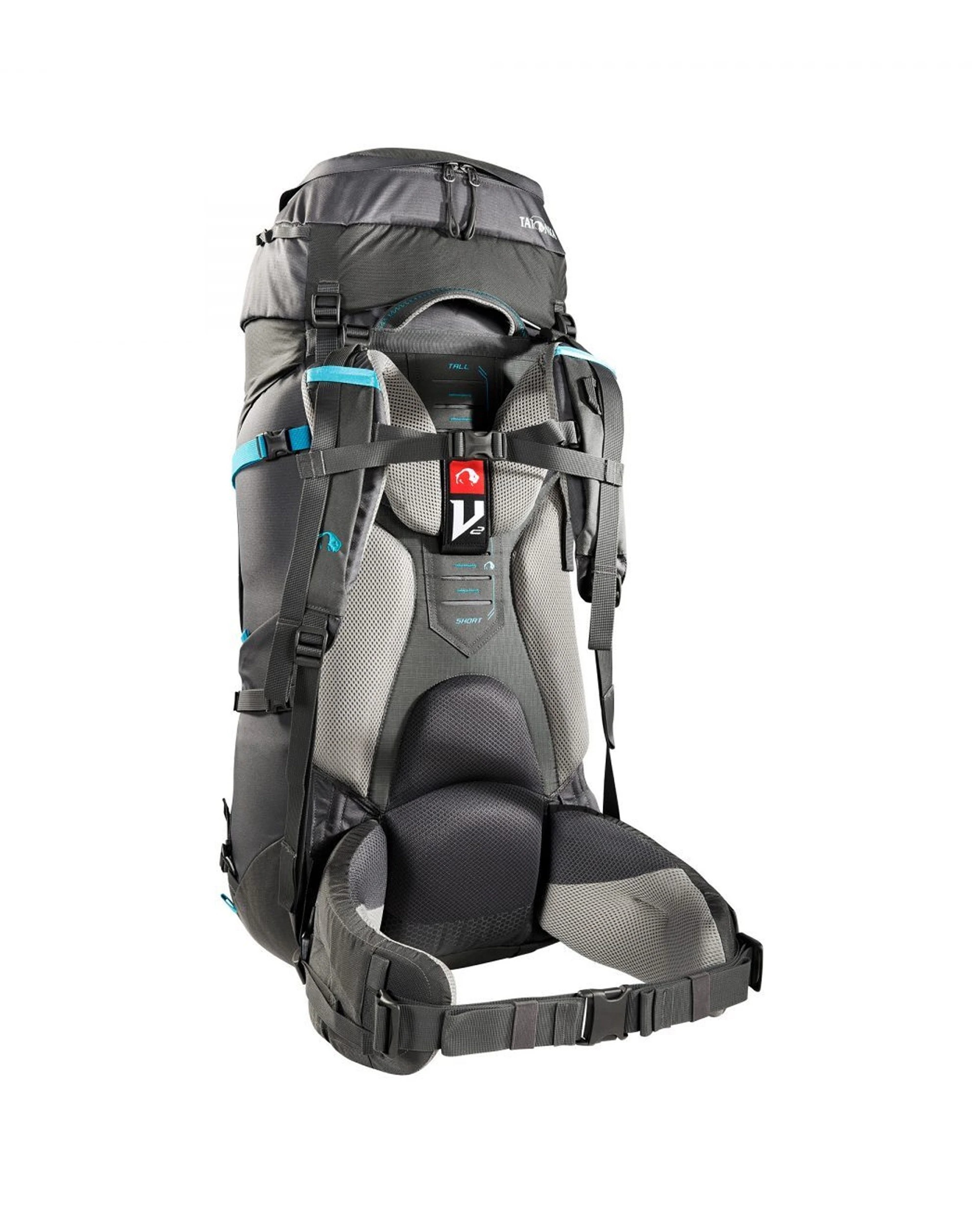 4 Tatonka Yukon Trekking Pack 60L Plus 10L Backpack Womens Hydration Compatible - Grey, 4 of 4