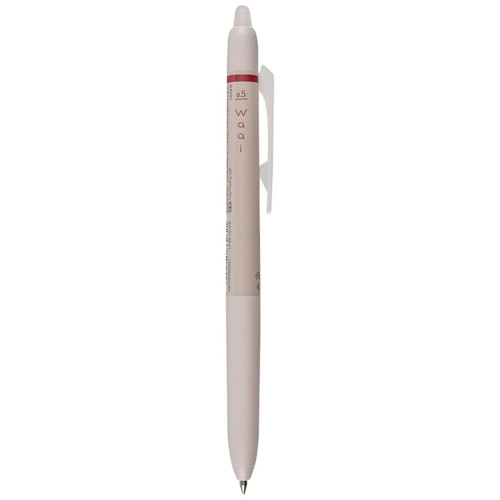 1 PILOT FriXion Waai Erasable Gel Pen 0.5mm Pastel Velvet Red, 1 of 6