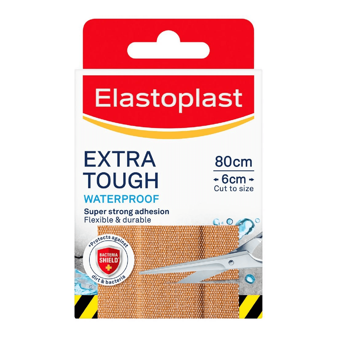1 Elastoplast Fabric Dressings 80x6cm 8 Pack, 1 of 1