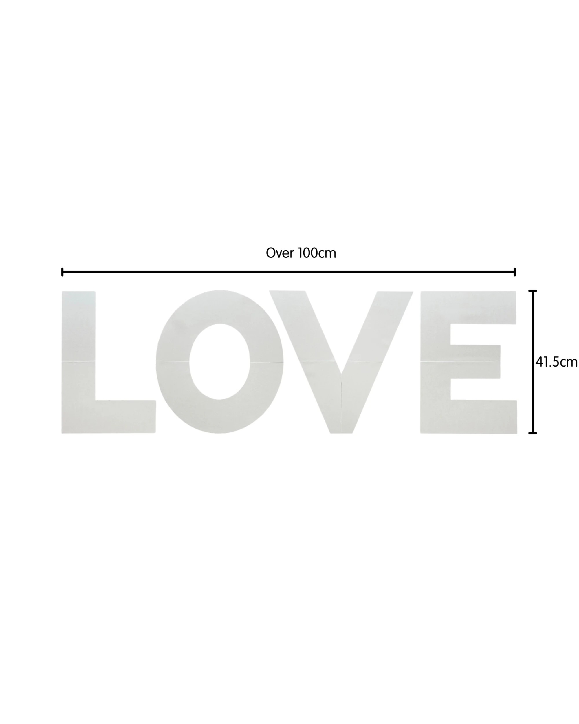 4 Ginger Ray Botanical Wedding Love Grazing Board Kit - White, 4 of 4