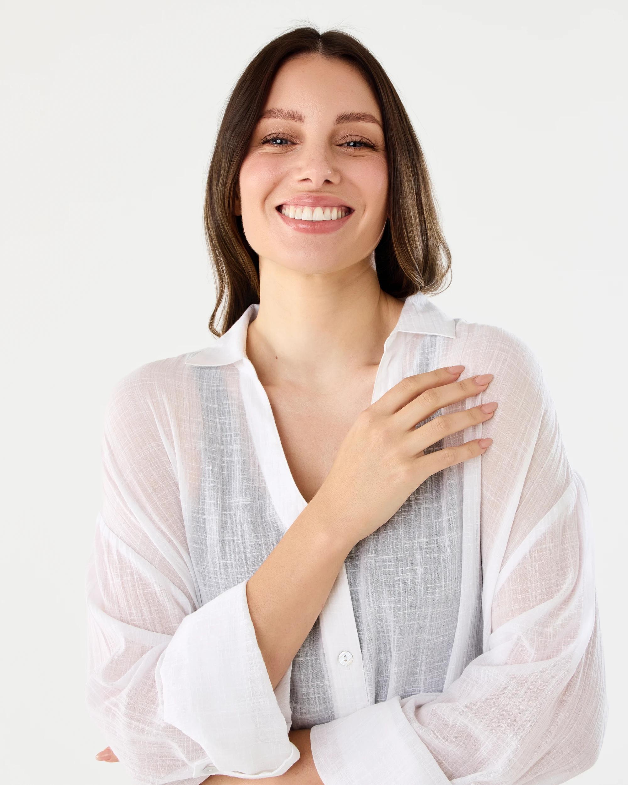 5 Cover Up Shirt White, 5 of 9