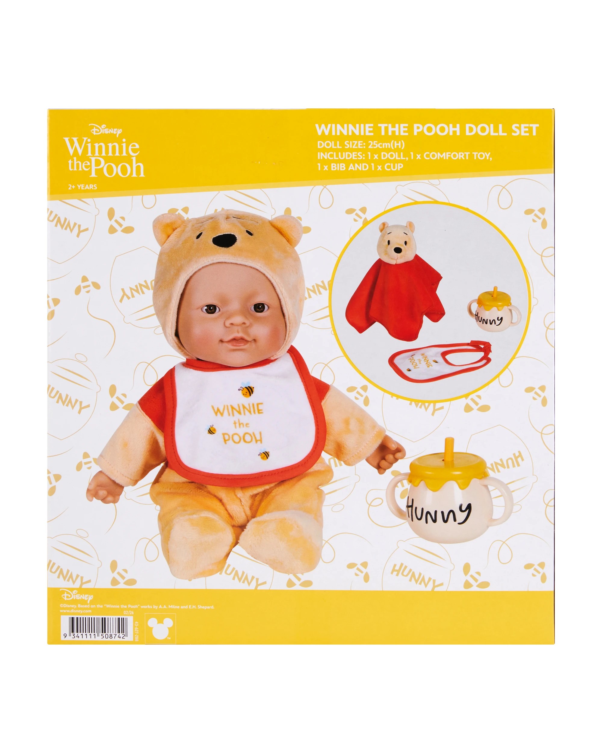 7 Disney Winnie The Pooh Doll Set, 7 of 7