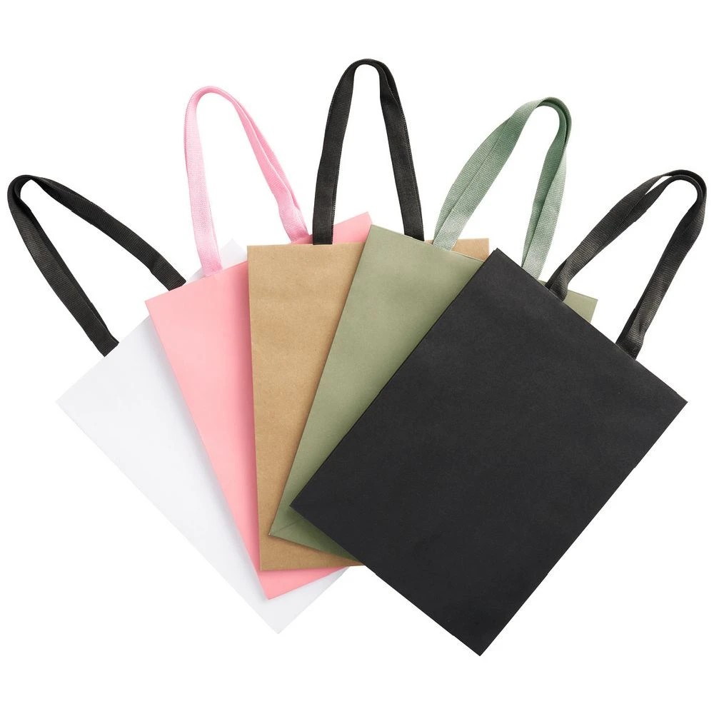3 J.Burrows Premium Kraft Bags Medium Green 12 Pack, 3 of 4