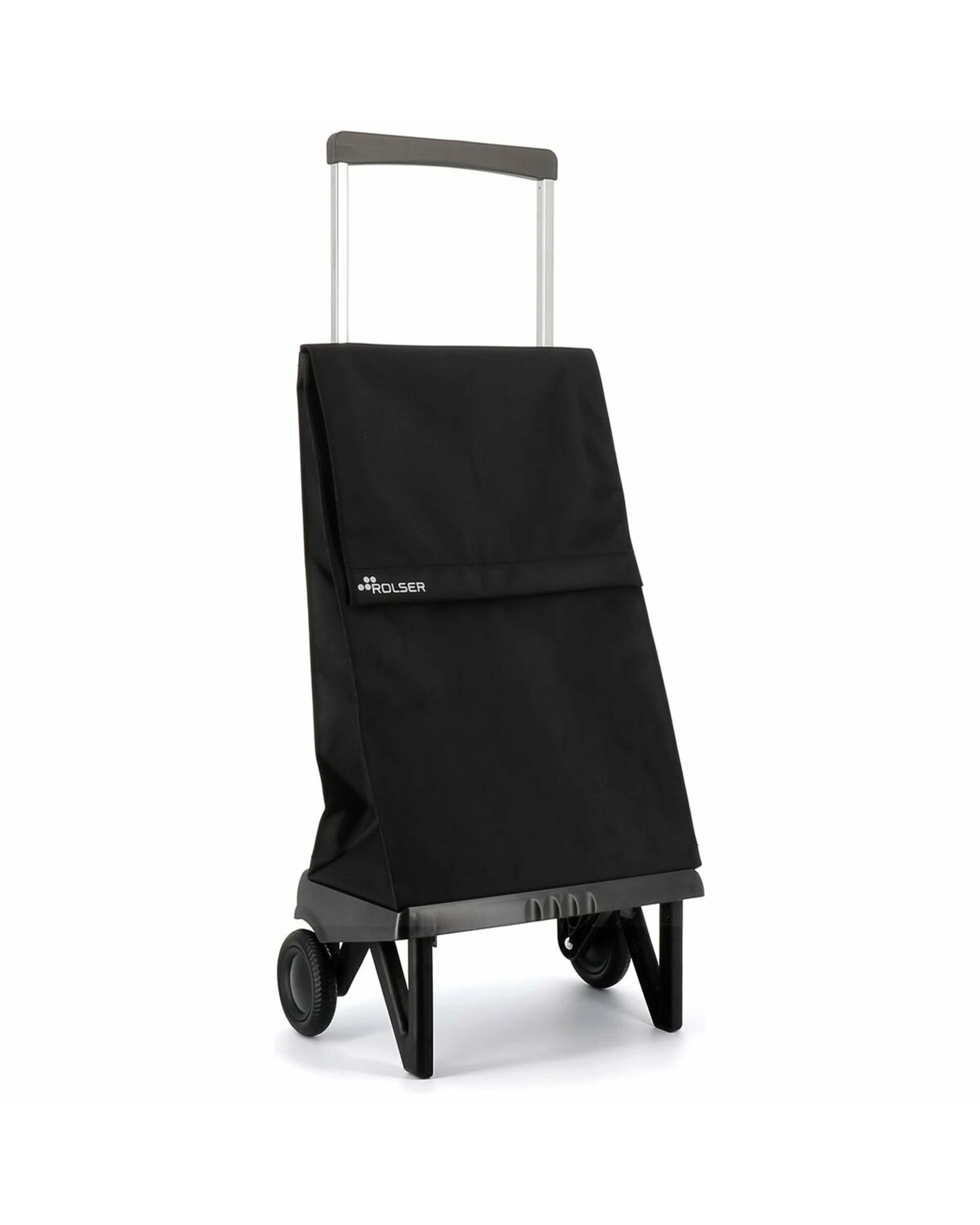 1 Rolser Plegamatic MF Folding 2 Wheel Trolley Black, 1 of 5