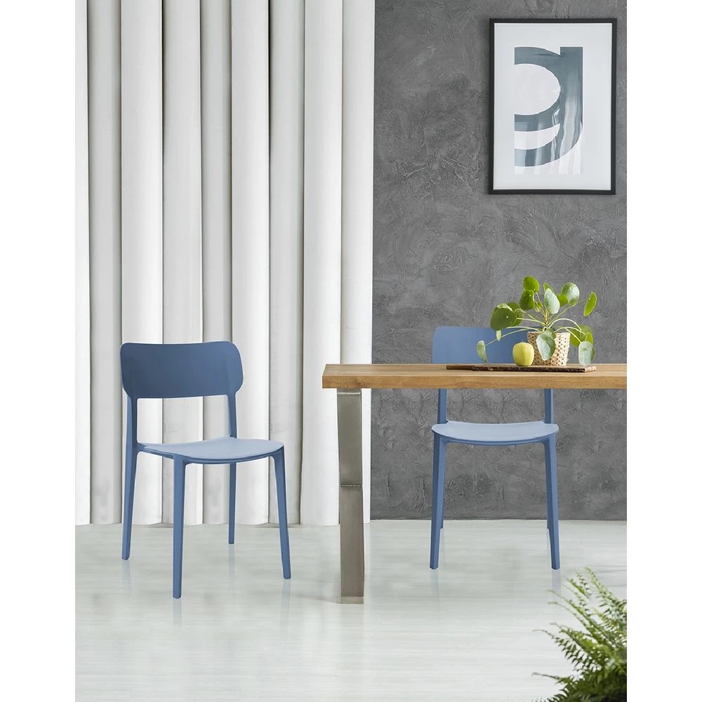 6 Otto Sundsvall Chair Slate Blue Visitor Chairs and Stools, 6 of 6