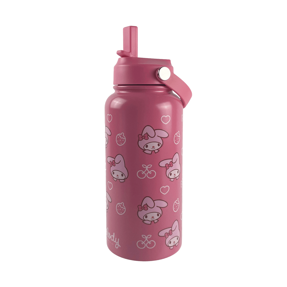 2 946ml Pink My Melody Stainless Steel Cylinder Drink Bottle, 2 of 5