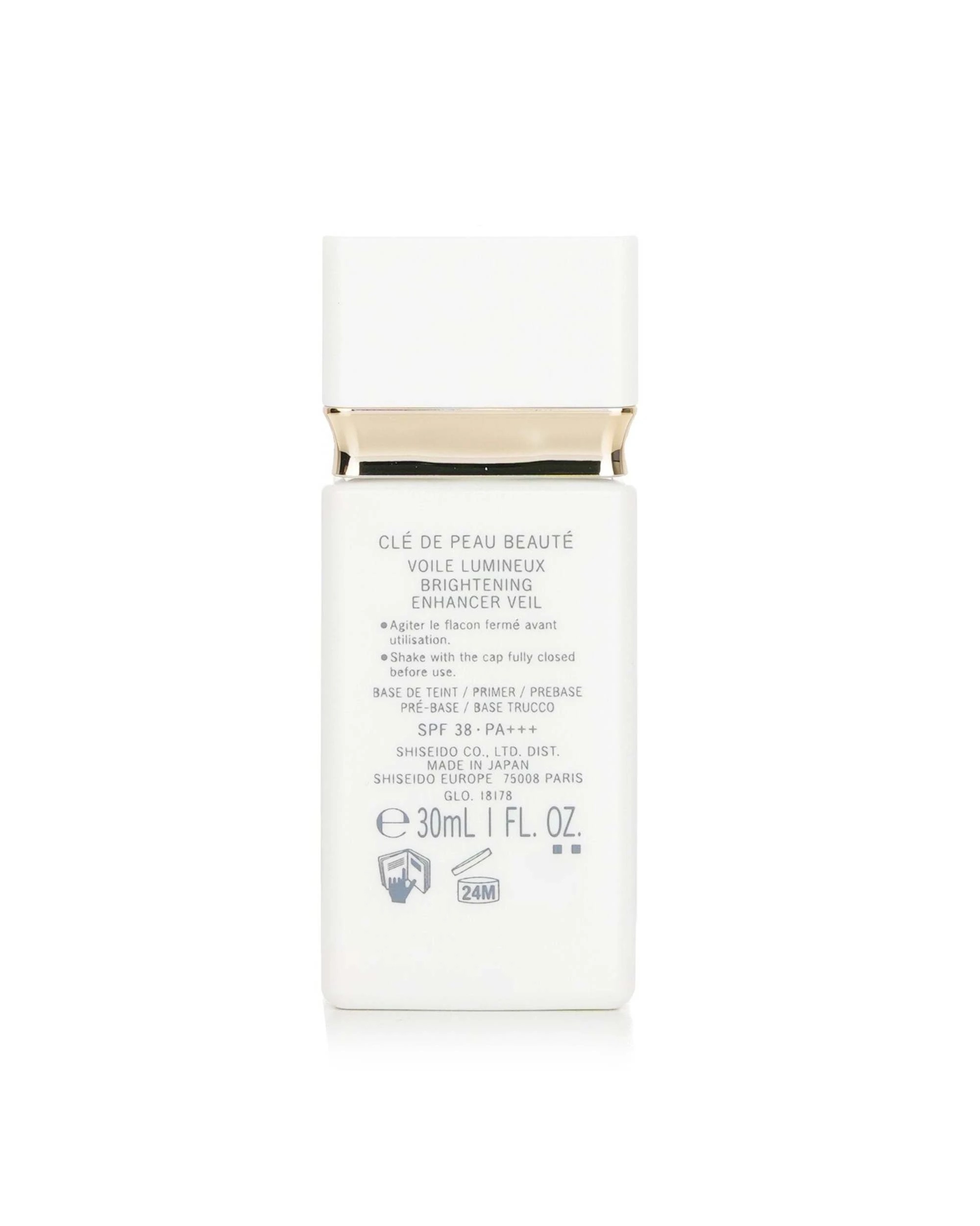 3 Cle De Peau Voile Lumineux Brightening Enhancer Veil SPF30 / SPF38  30ml/1oz, 3 of 3
