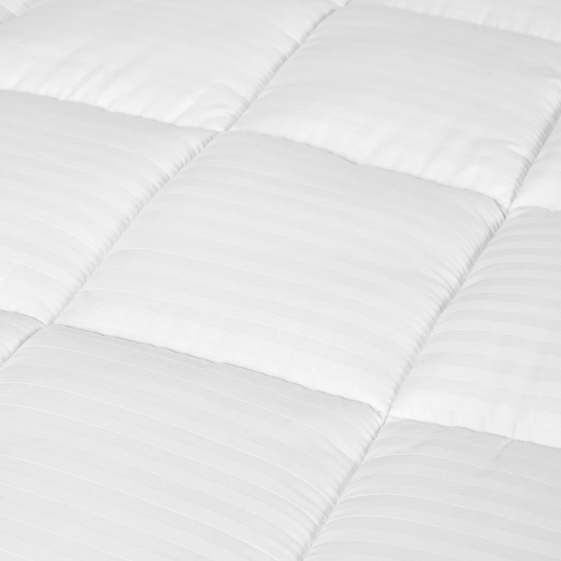 4 High Loft Mattress Topper - Single Bed, White, 4 of 5
