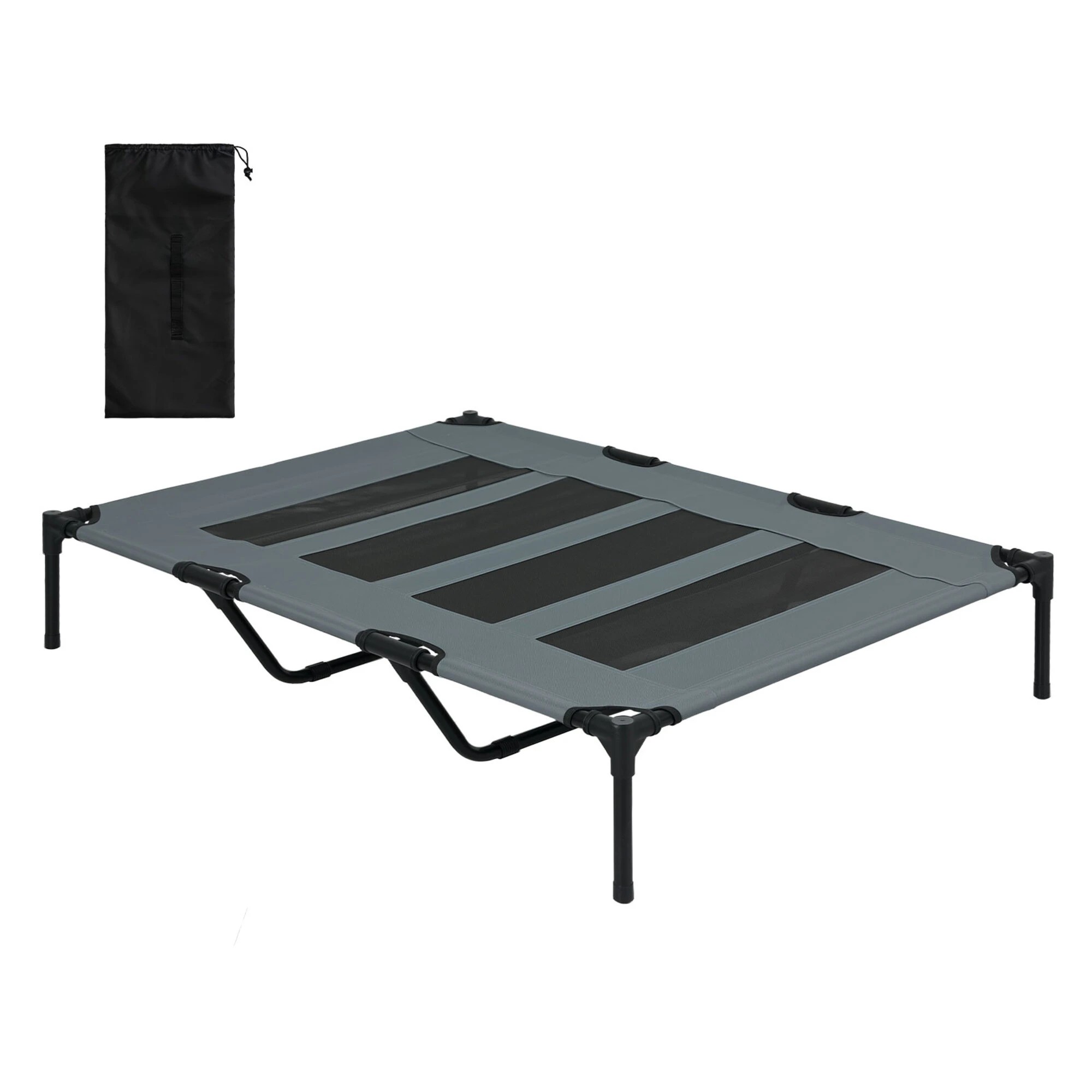 1 Pawz Elevated Pet Bed - Black, 1 of 9