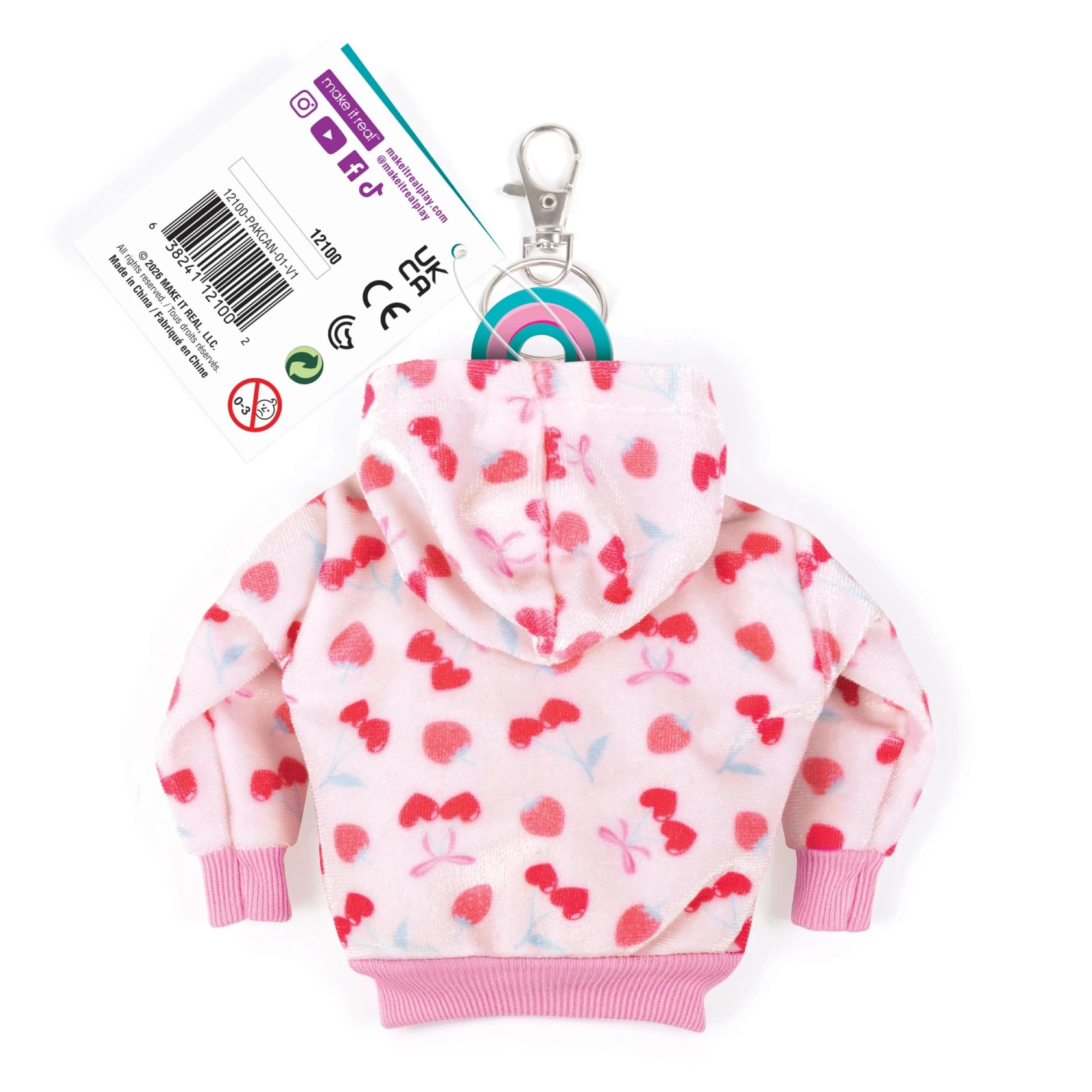 8 Make It Real Mini Hoodies With Stationery - Assorted - Multi, 8 of 8