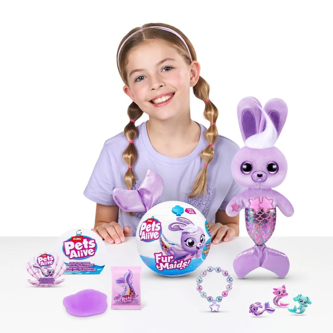 6 Zuru Pets Alive Furmaids! - Assorted, 6 of 9