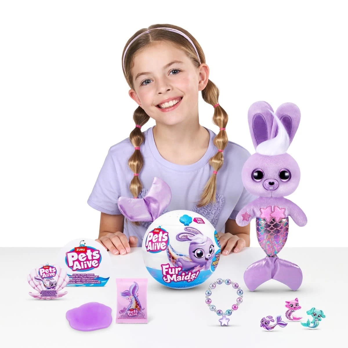 6 Zuru Pets Alive Furmaids! - Assorted, 6 of 9